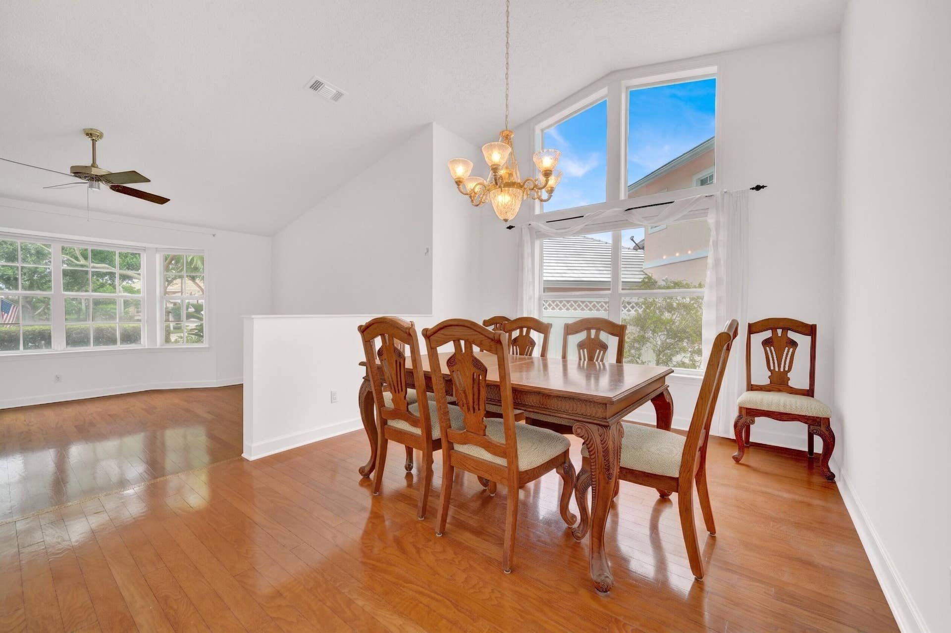 Dining Room to Living Room
