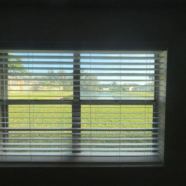 view from kitchen water view