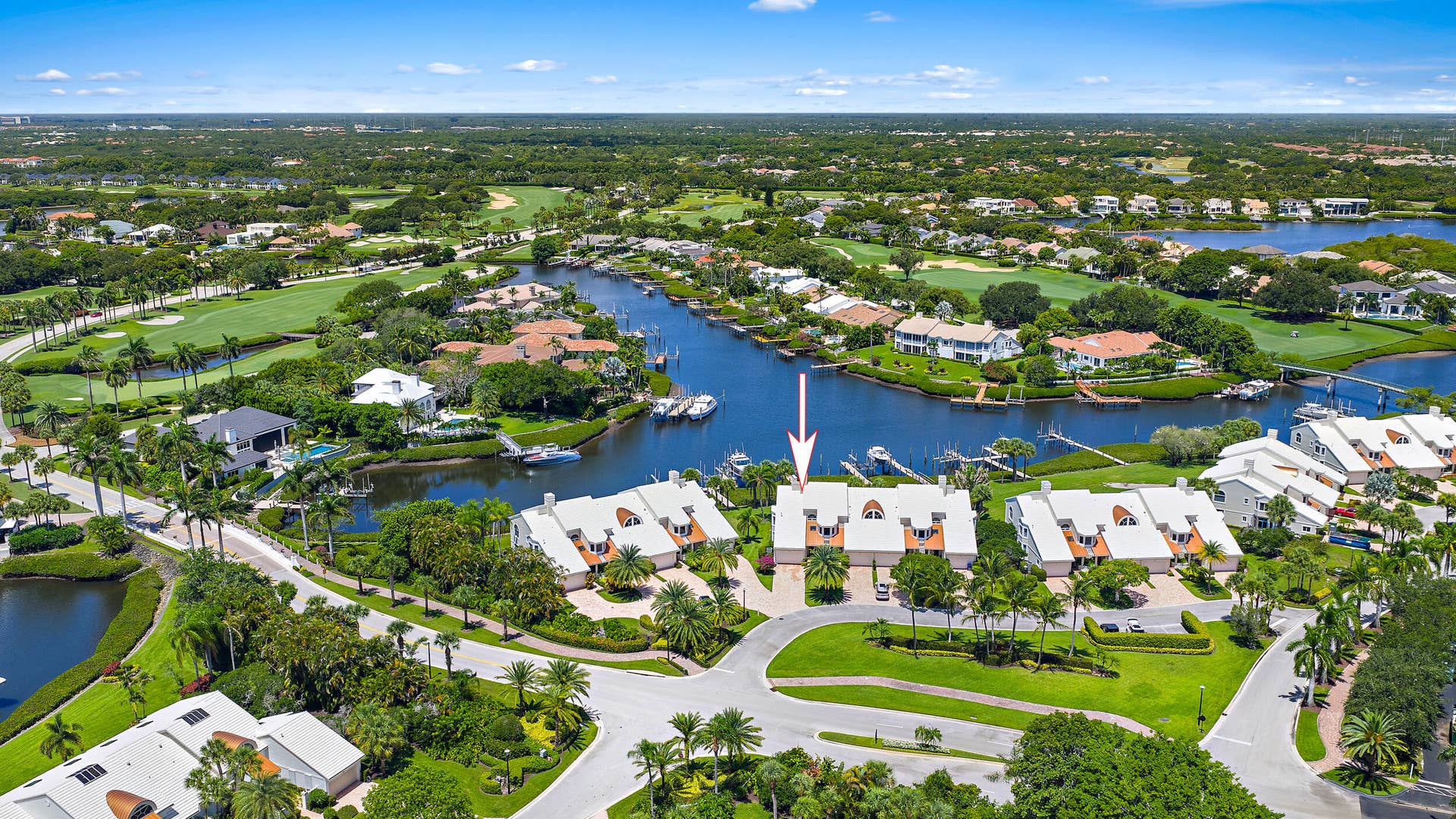 301 Captains Way, Jupiter, FL 33477 Aerial