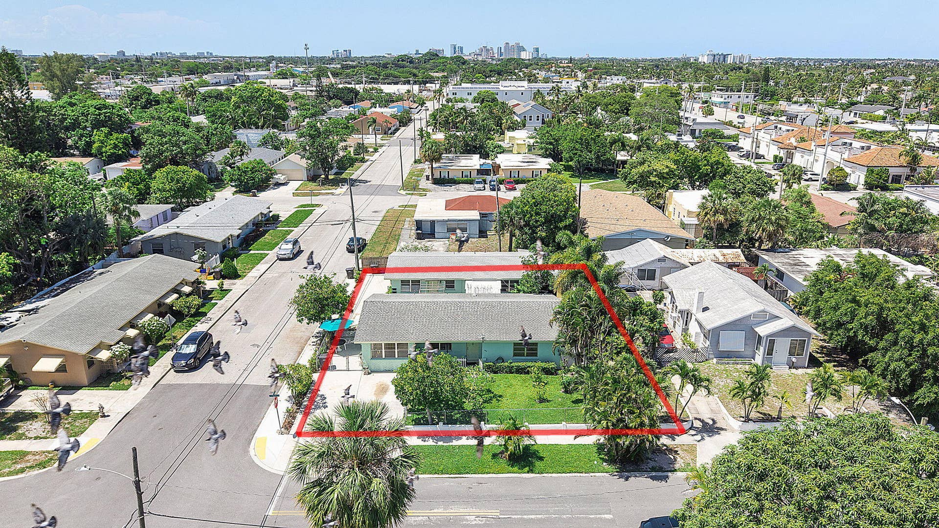 425 CHURCHILL Road, West Palm Beach, FL 33405 Aerial View