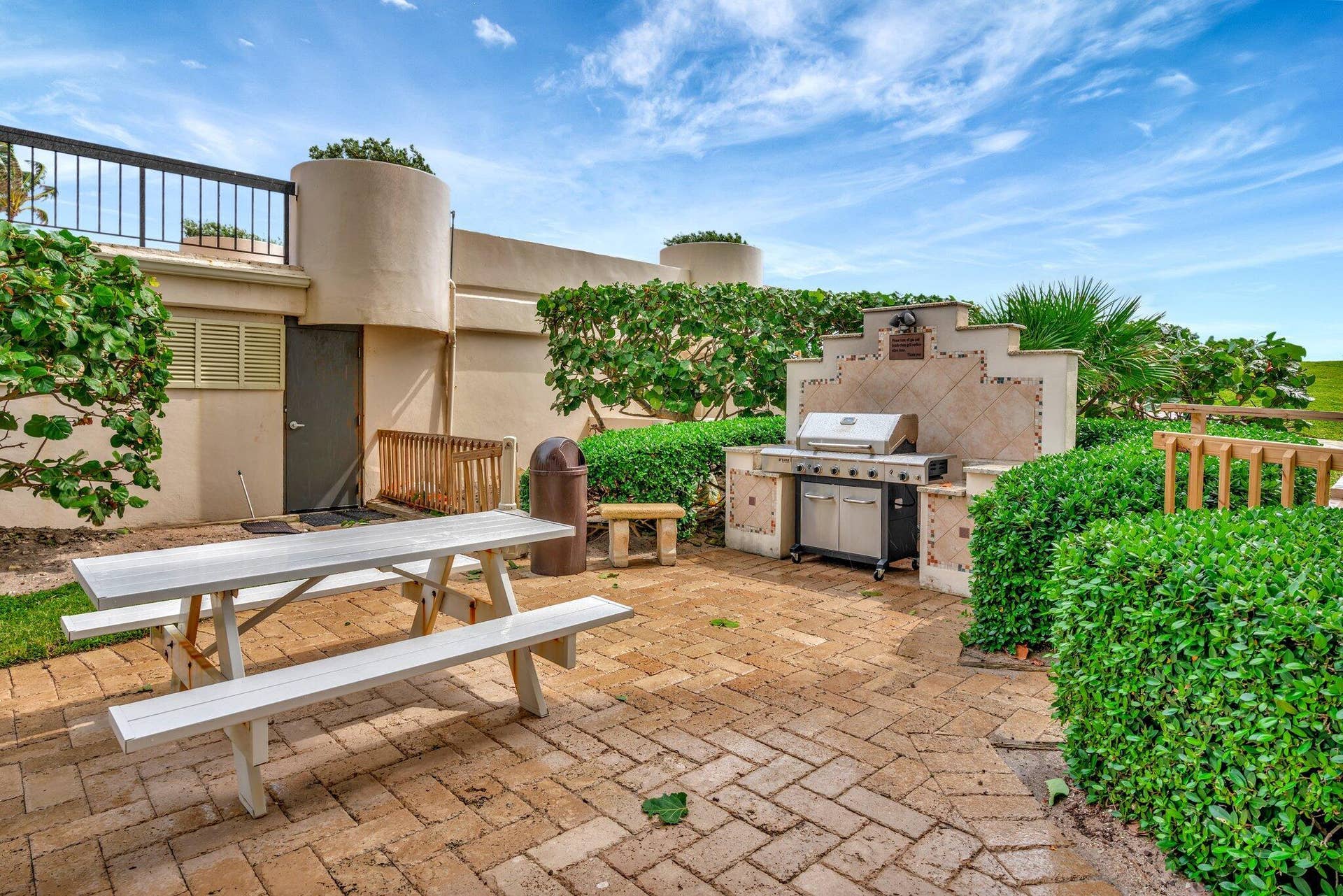 Grilling area