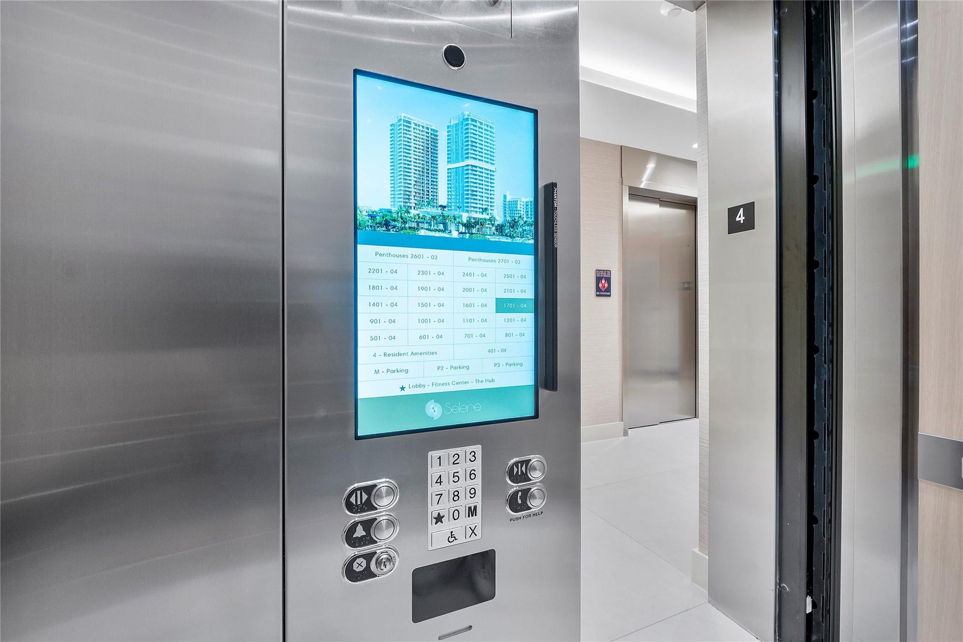 153 N Seabreeze Boulevard N, #1803, Fort Lauderdale, FL 33304 keyfob security controlled elevator access