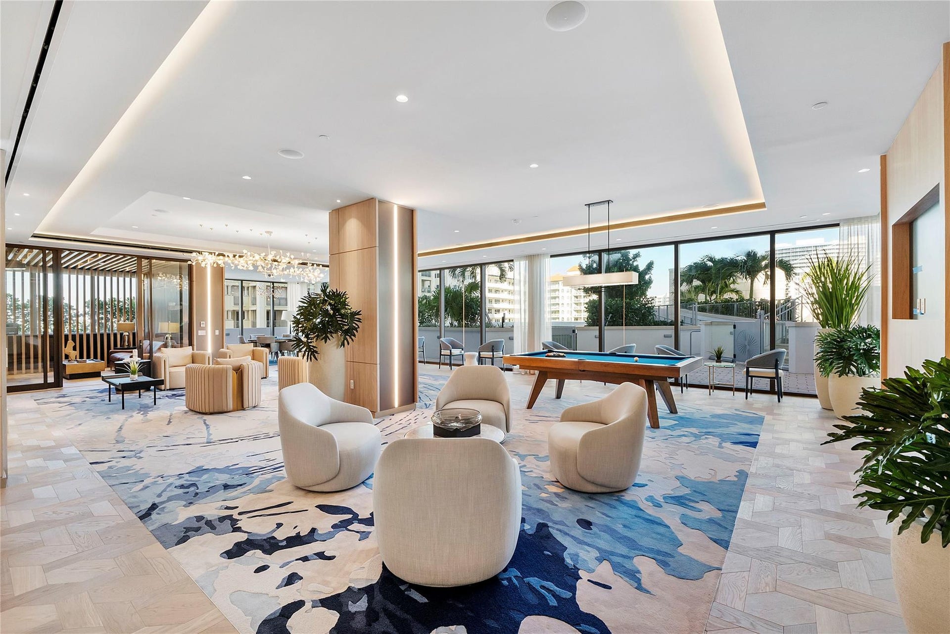 153 N Seabreeze Boulevard N, #1803, Fort Lauderdale, FL 33304 "The Wave" Social room for a game of Pool or virtual golf or soccer & baseball. Come and watch the Superbowl with us today,