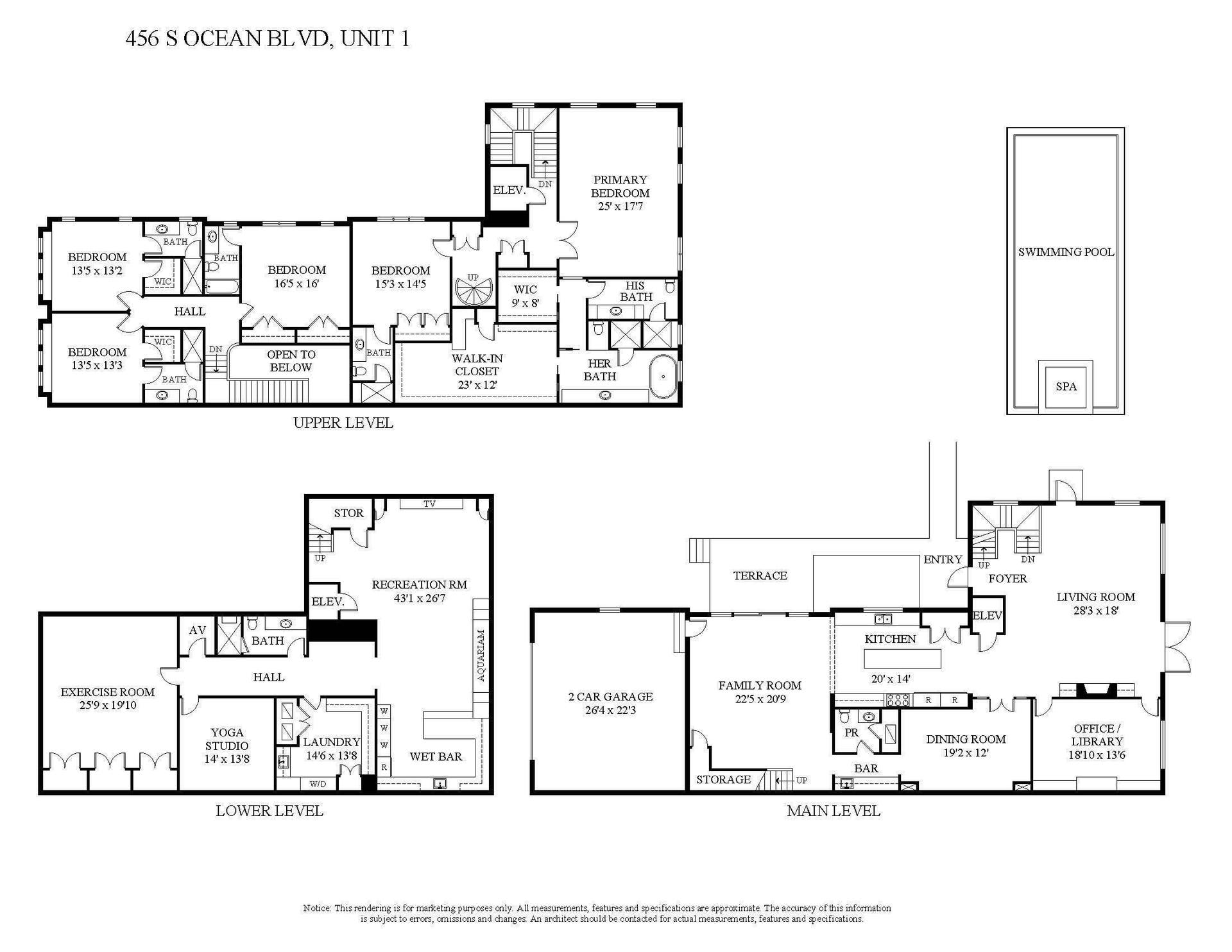456 S OCEAN Boulevard, Palm Beach, FL 33480 456 S OCEAN BLVD, UNIT 1_Huffman