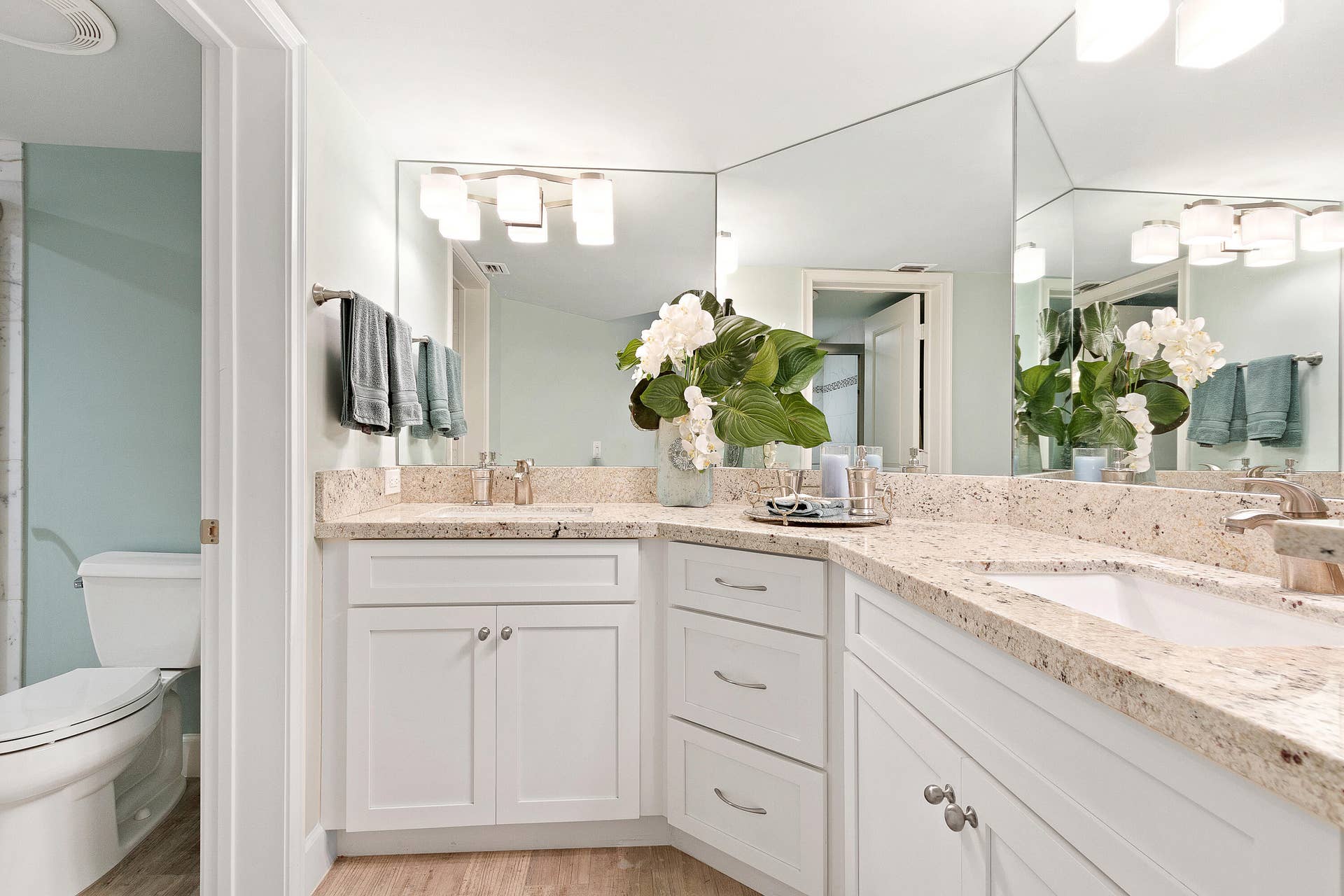 Master bathroom