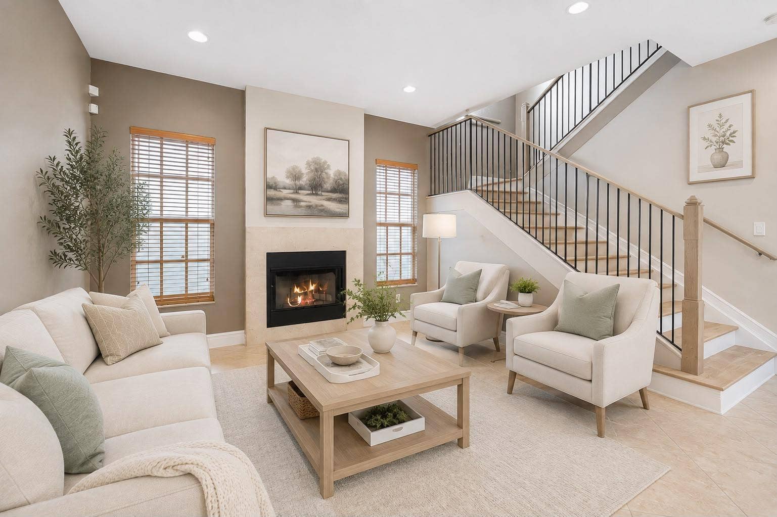 1505 SW 23RD Street, Fort Lauderdale, FL 33315 Imagined with different furniture.