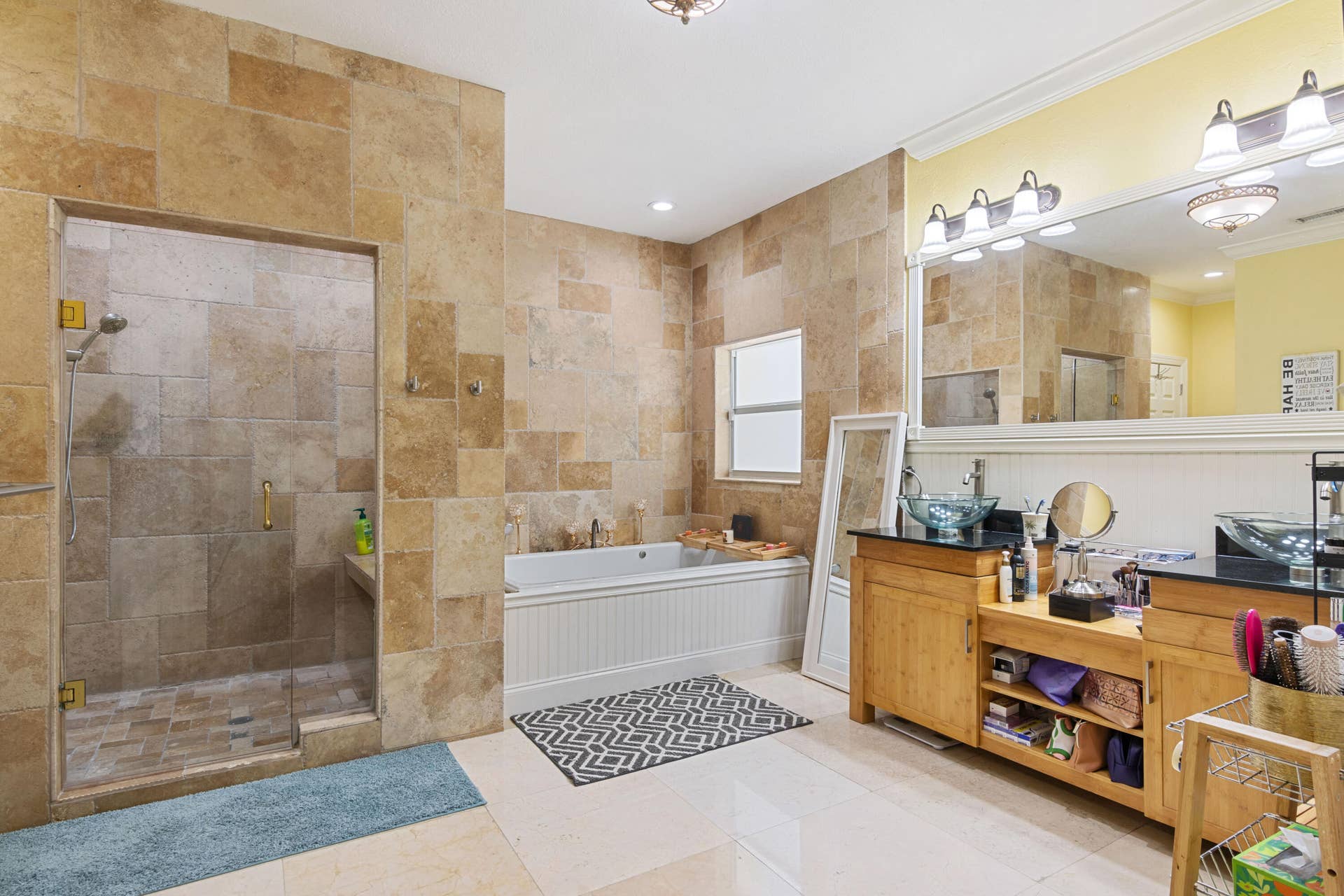 master bath room wider