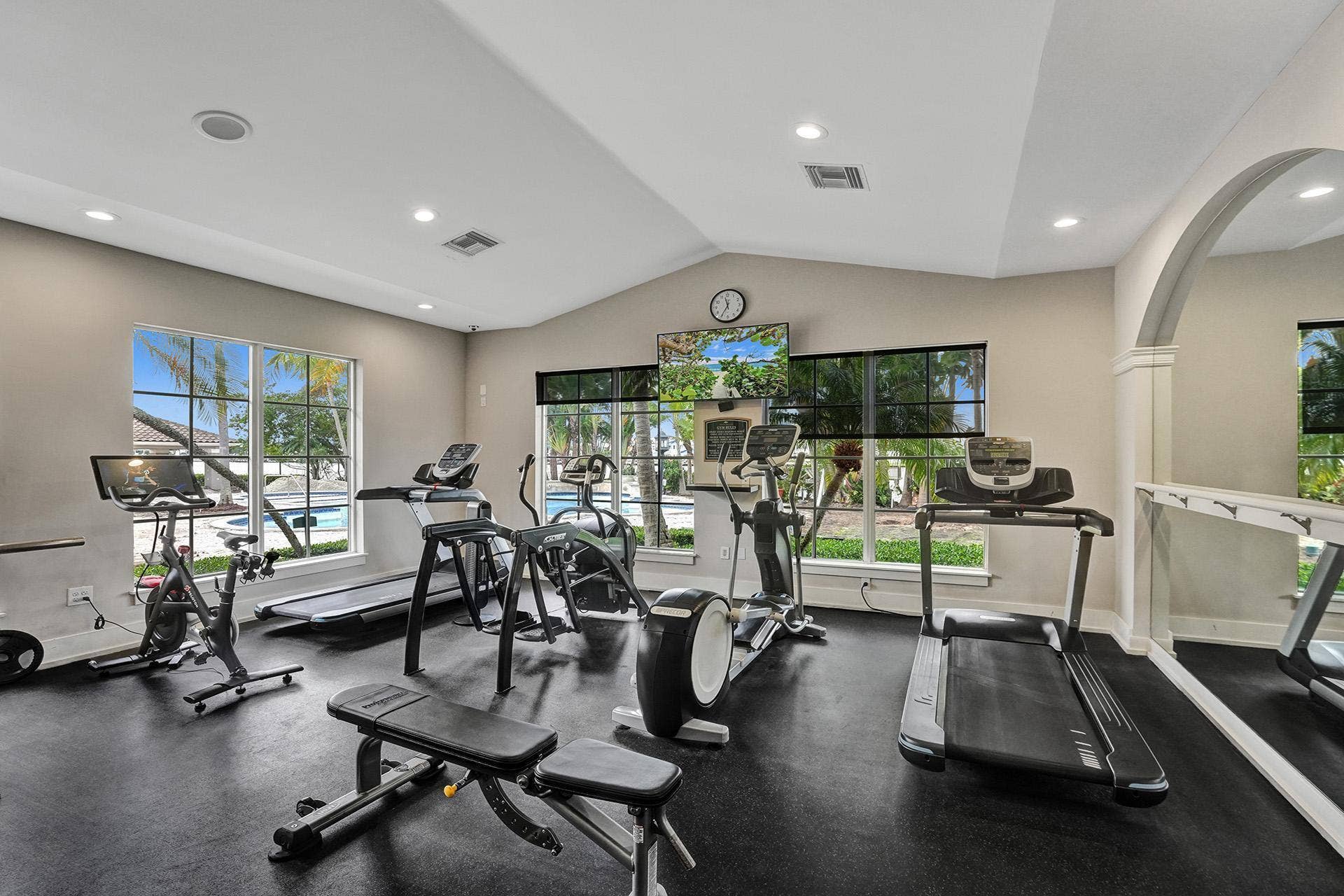 Gym, sauna, steam room also available for your use.