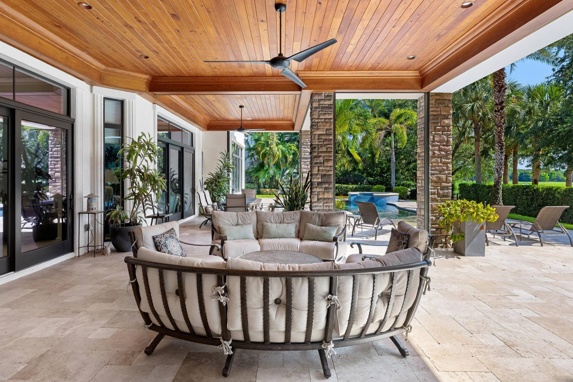 7242 Stonegate Boulevard, Parkland, FL 33076 Patio 3