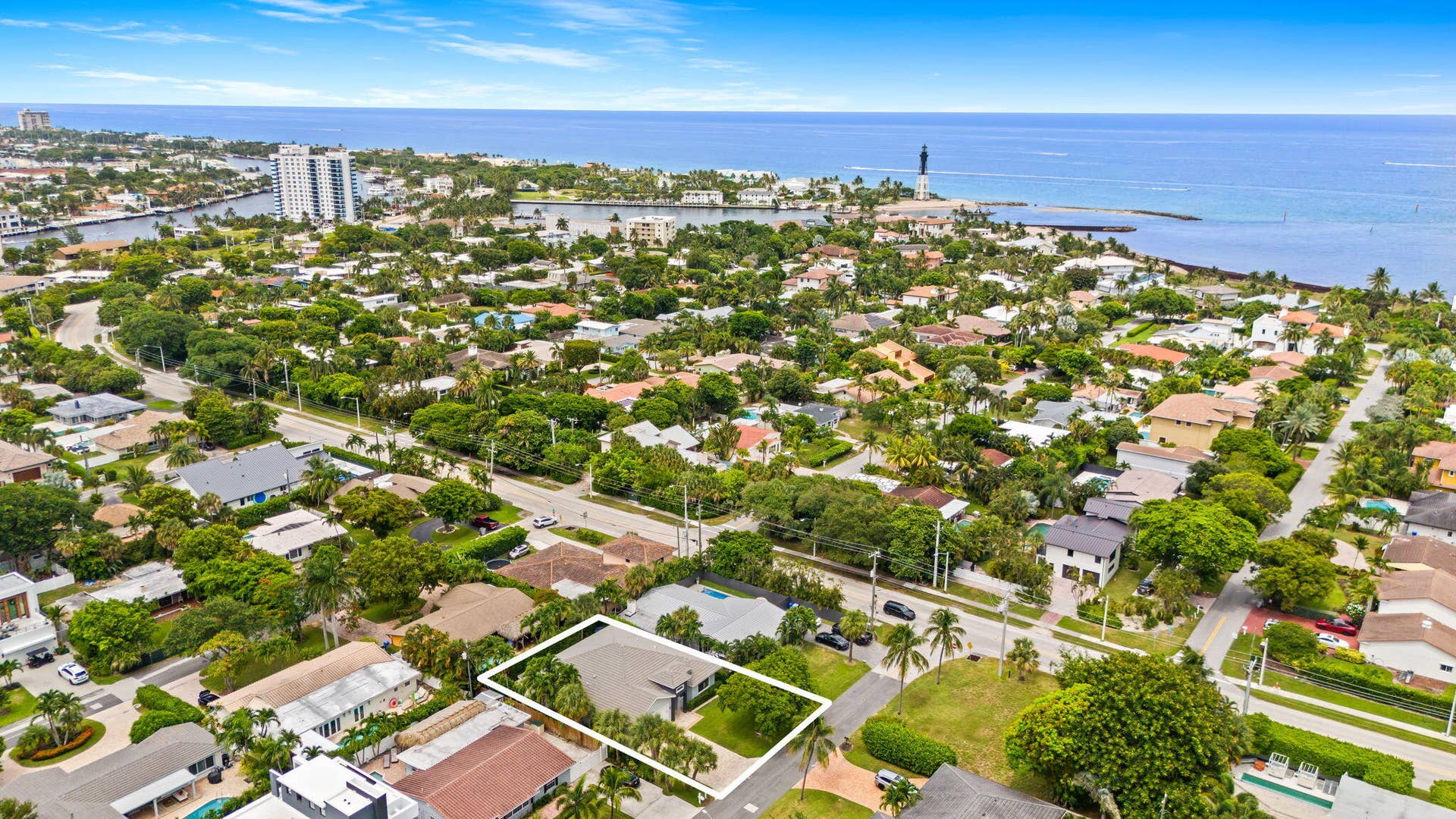 3209 Leigh Road, Pompano Beach, FL 33062 3209 Aerial 3