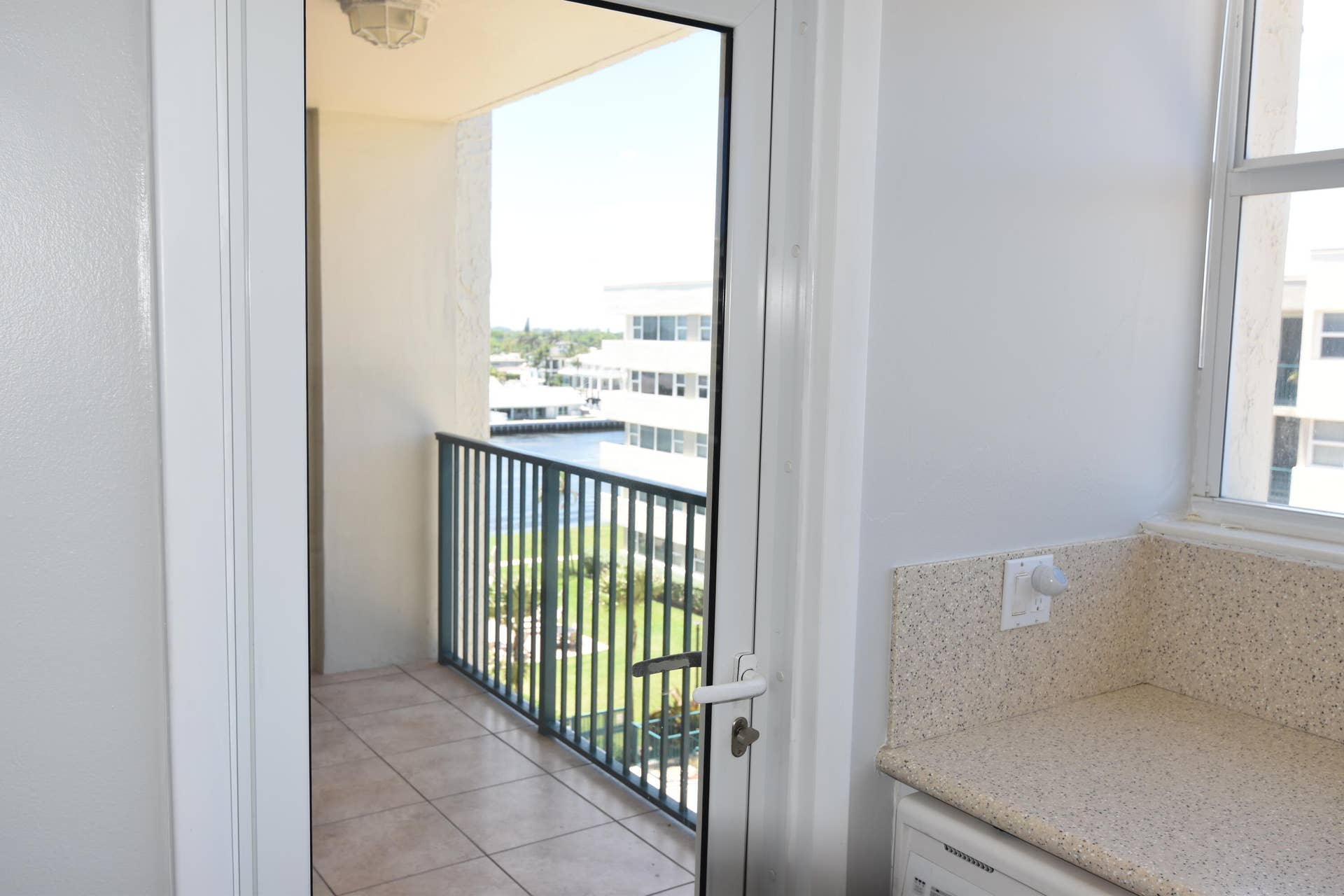 Balcony Off Kitchen