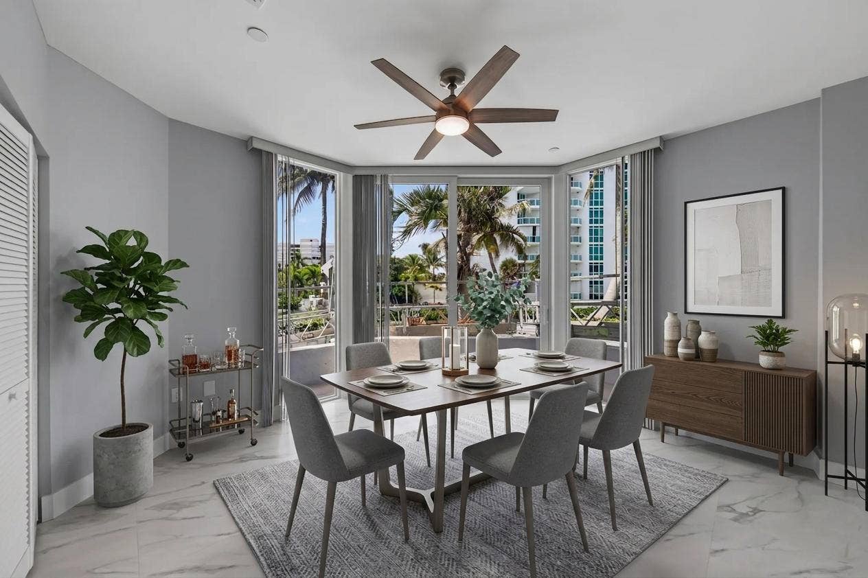 Bonus room staged