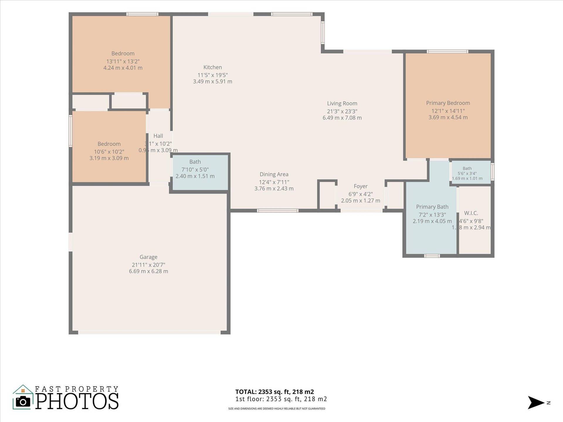 1341 White Stone Way, Davie, FL 33325 01-Floor Plan