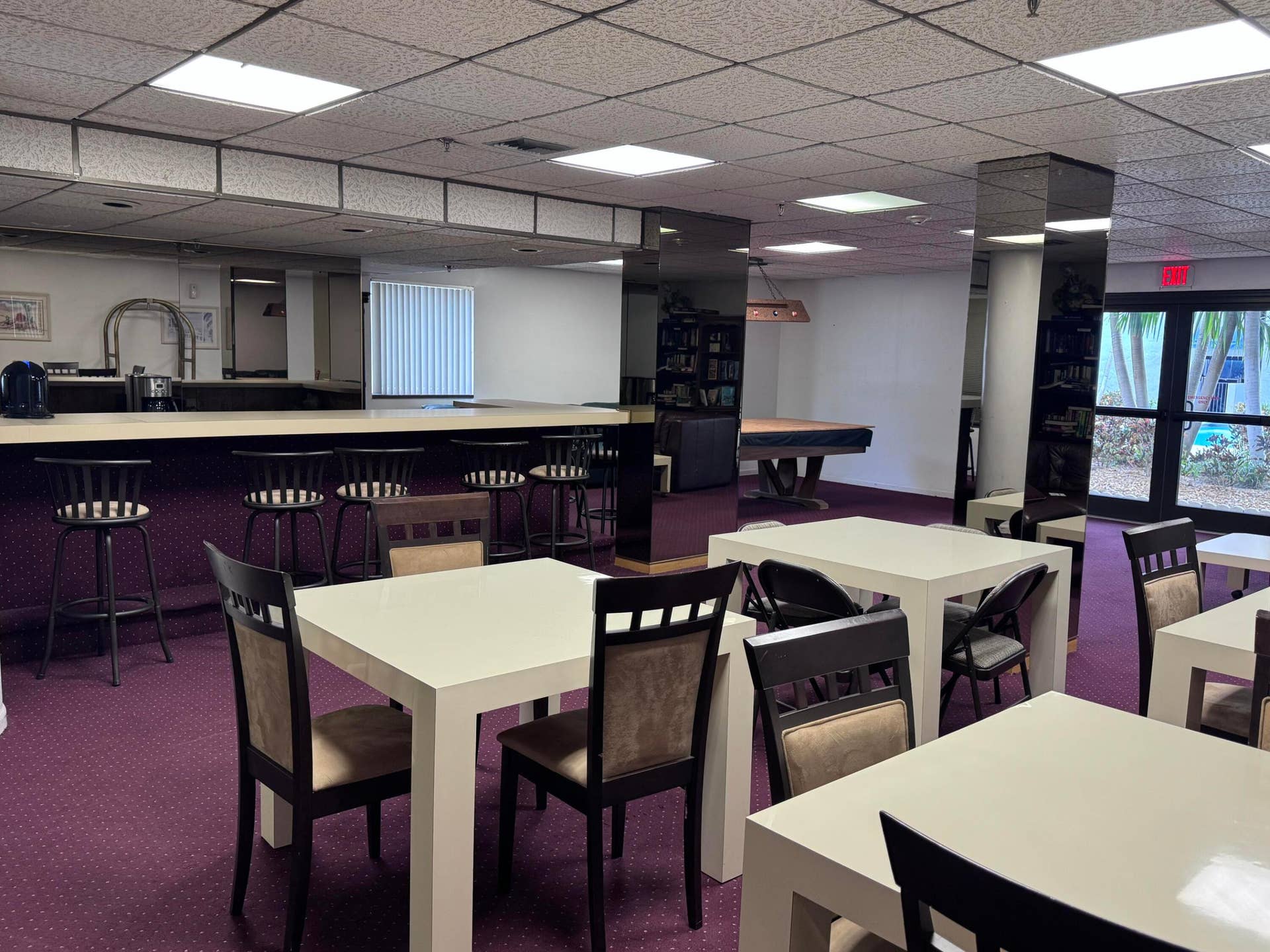 3031 N OCEAN Boulevard, #708, Fort Lauderdale, FL 33308 Party Room at Lobby level.