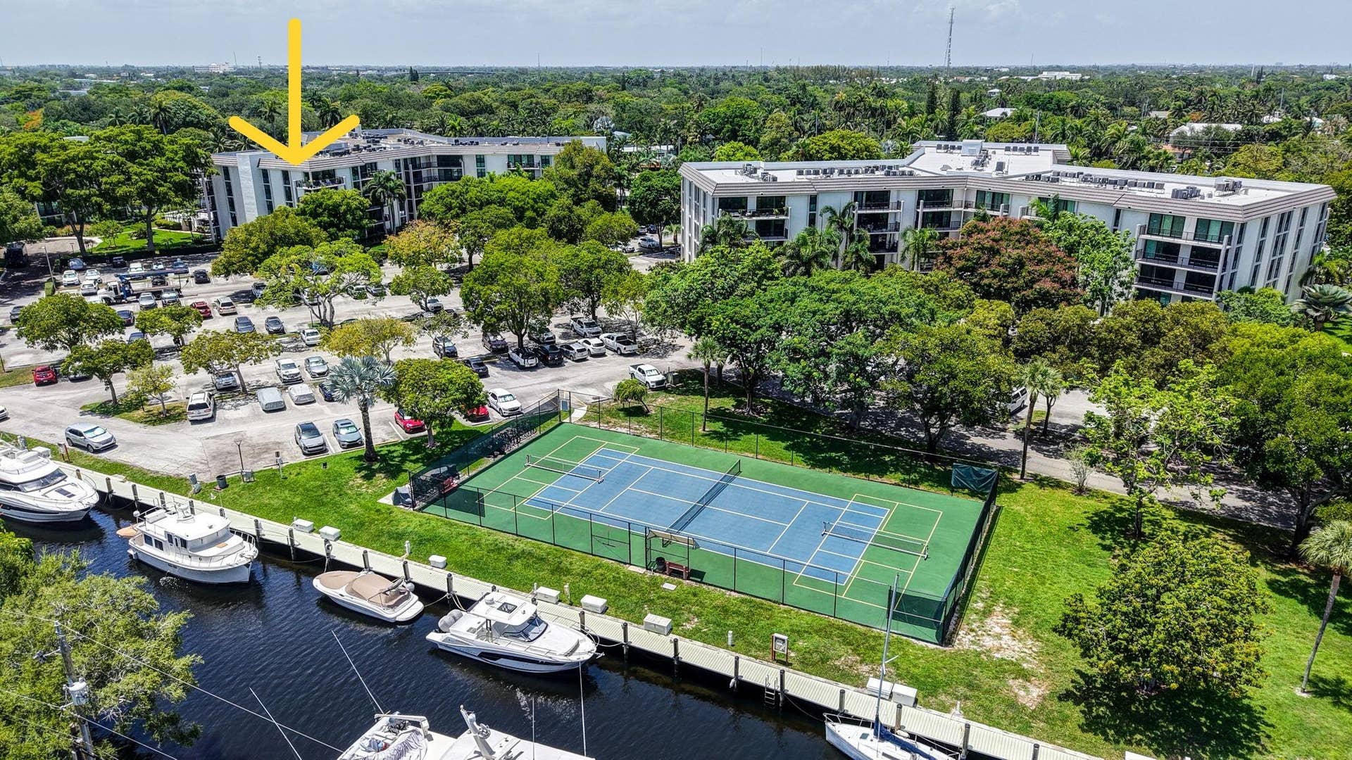1301 River Reach Drive, #516, Fort Lauderdale, FL 33315 RR West Tennis and Pickleball Courts