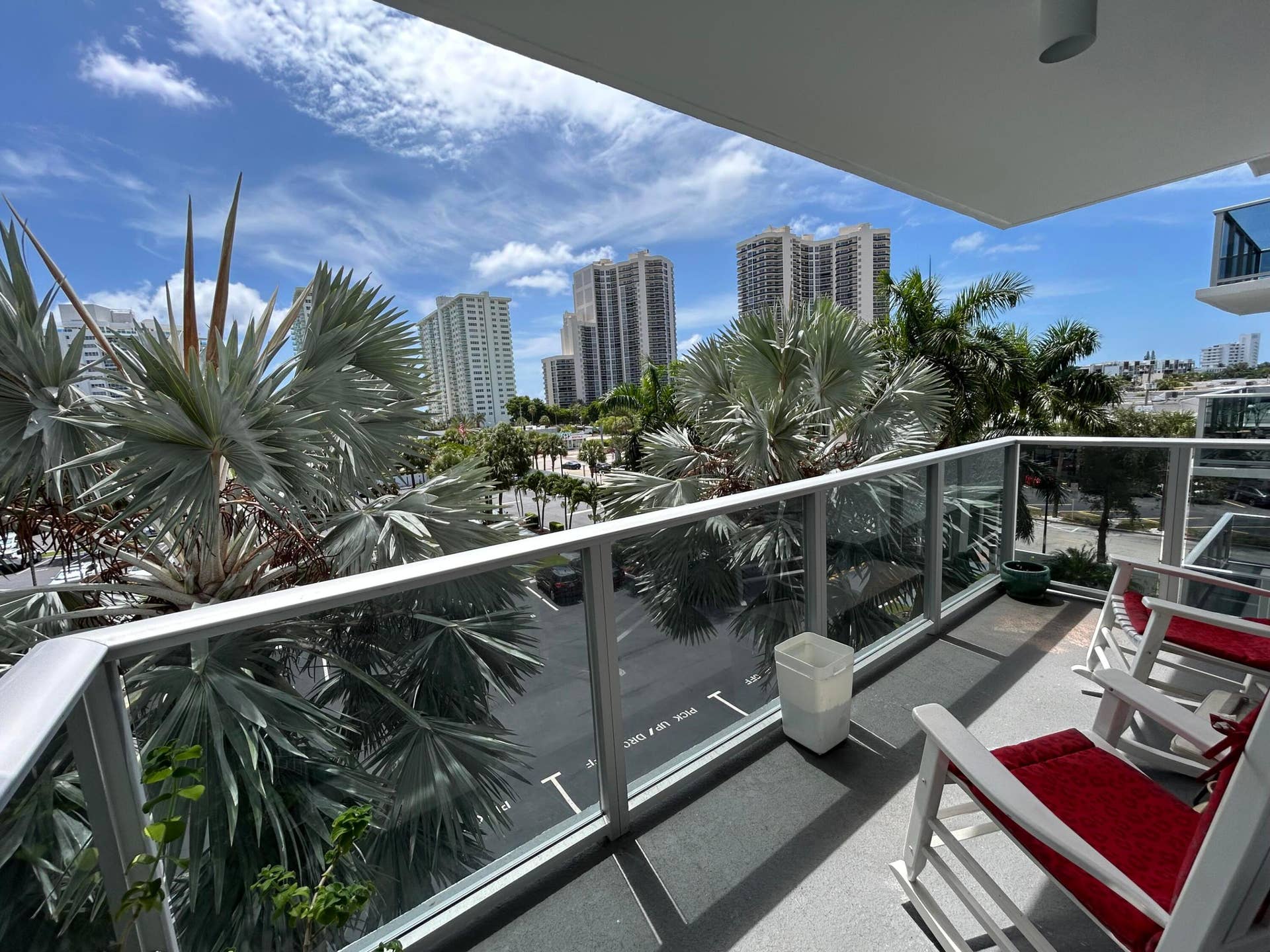 3333 NE 34th Street, #414, Fort Lauderdale, FL 33308 Balcony View South