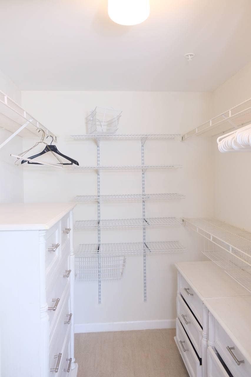 Master closet