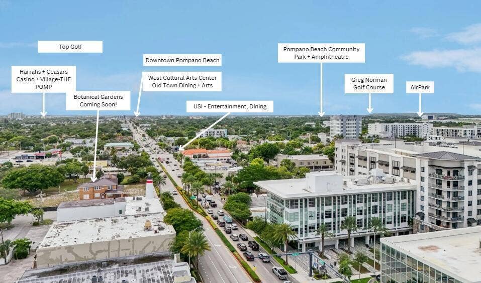 2731 NE 5th Street, Pompano Beach, FL 33062 Aerial Map 2