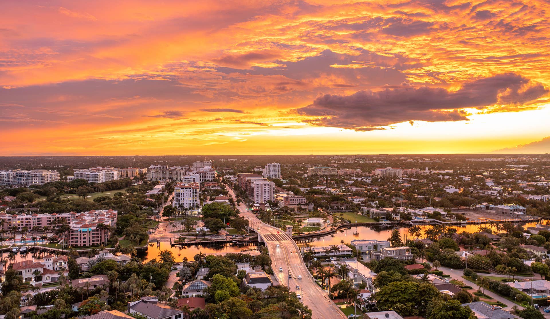 220 SE MIZNER Boulevard, #904, Boca Raton, FL 33432 Boca sunset view