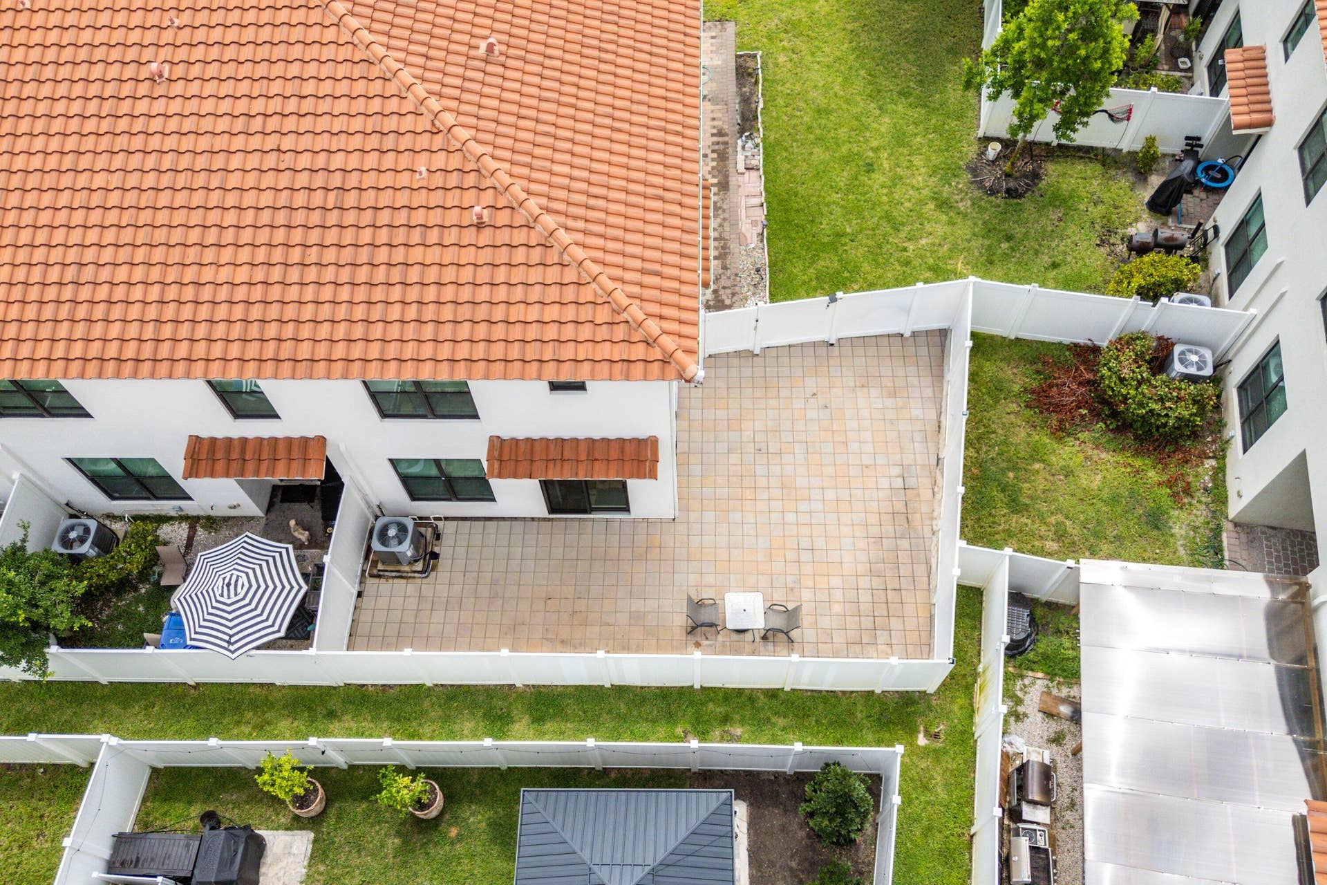 1011 WILLOW Place, Riviera Beach, FL 33410 Patio Aerial