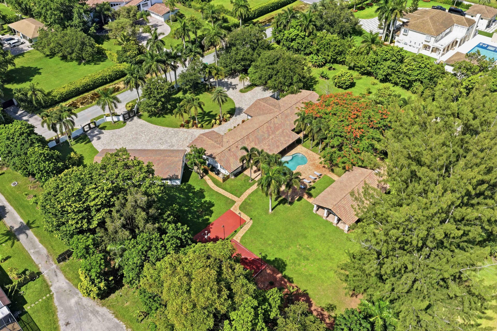 Aerial of Property