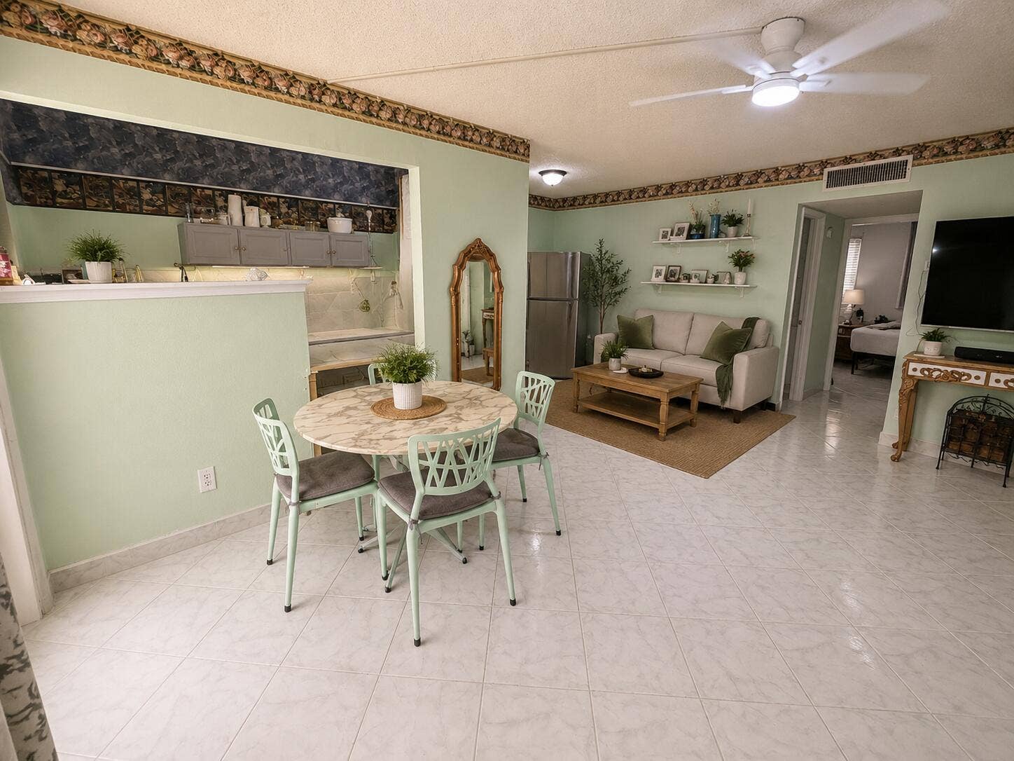 virtually staged furniture
