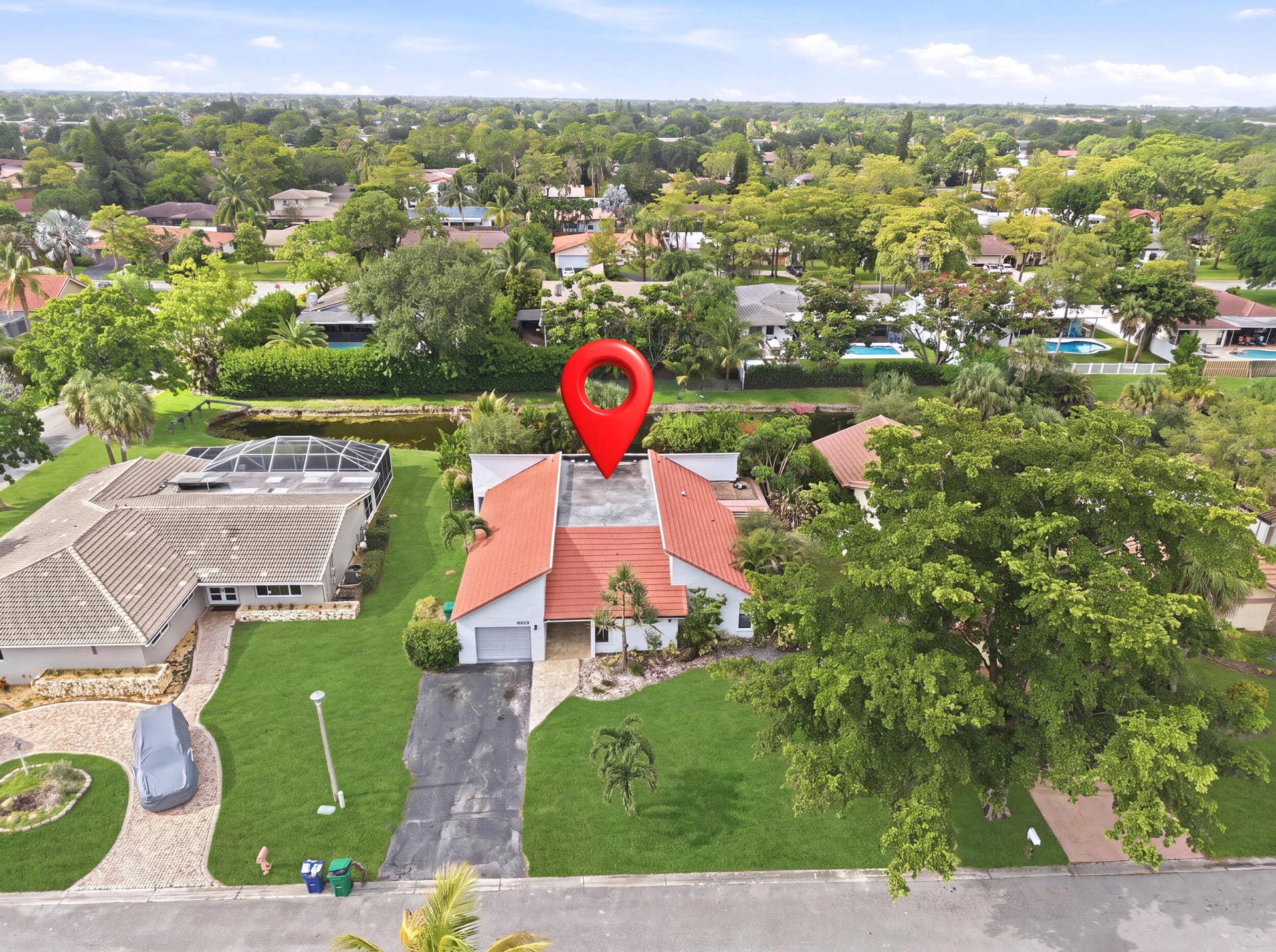 8302 NW 15TH Court, Coral Springs, FL 33071 Aerial View