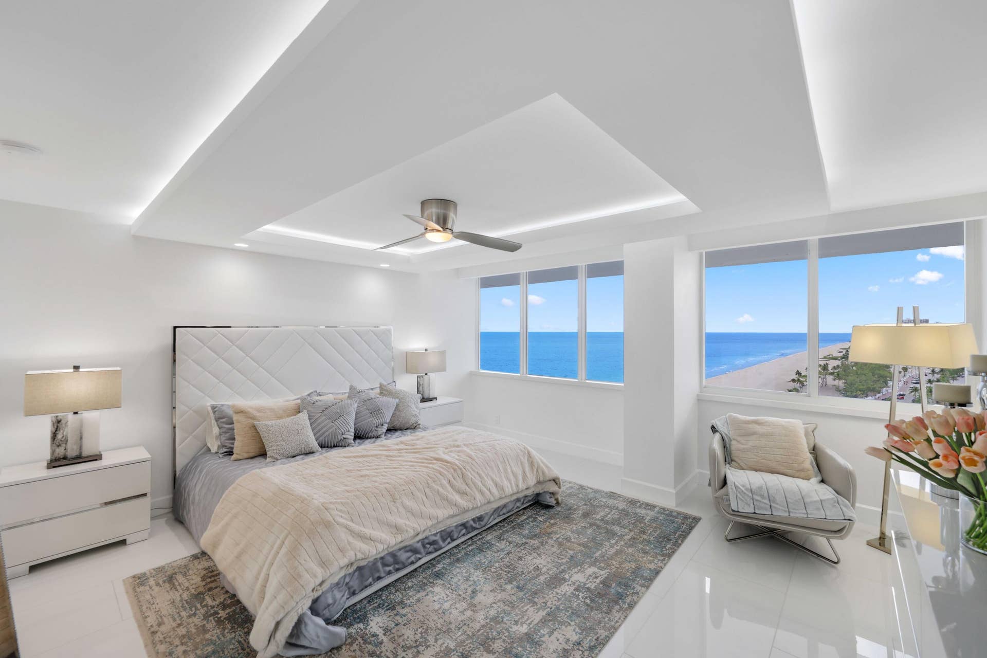 545 S FORT LAUDERDALE BEACH Boulevard, #1703/1704, Fort Lauderdale, FL 33304 Primary Bedroom