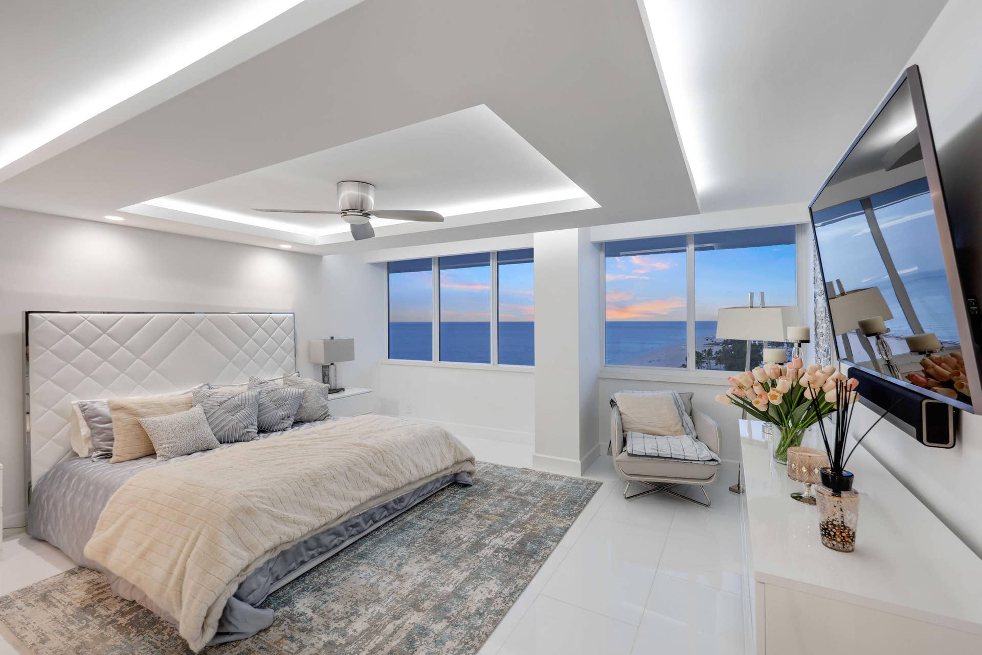 545 S FORT LAUDERDALE BEACH Boulevard, #1703/1704, Fort Lauderdale, FL 33304 Primary Bedroom