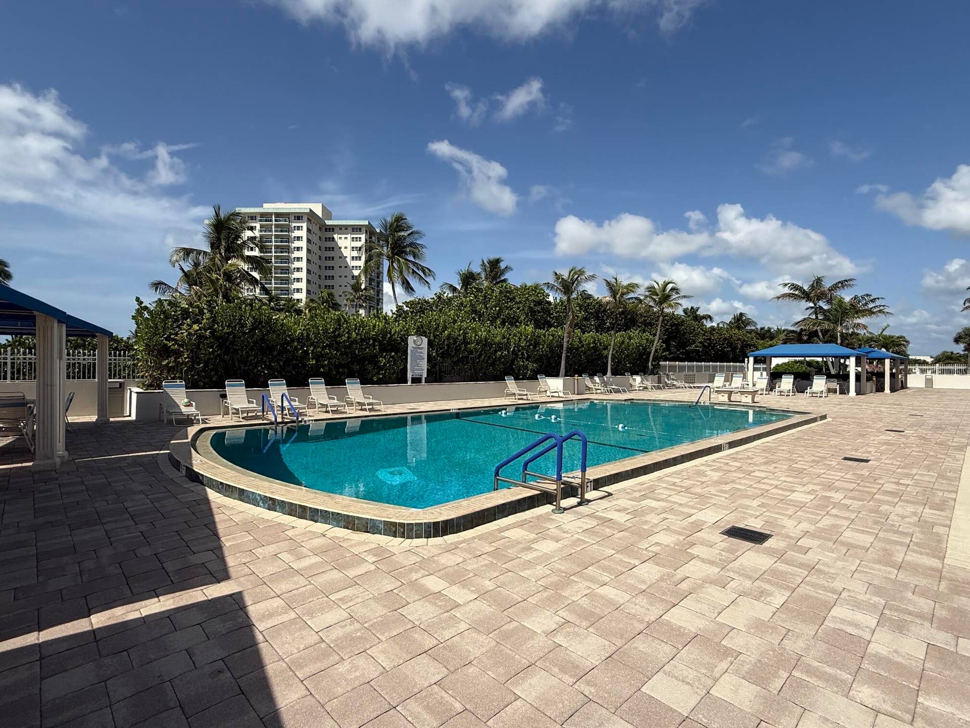 Relax in the pool or the ocean