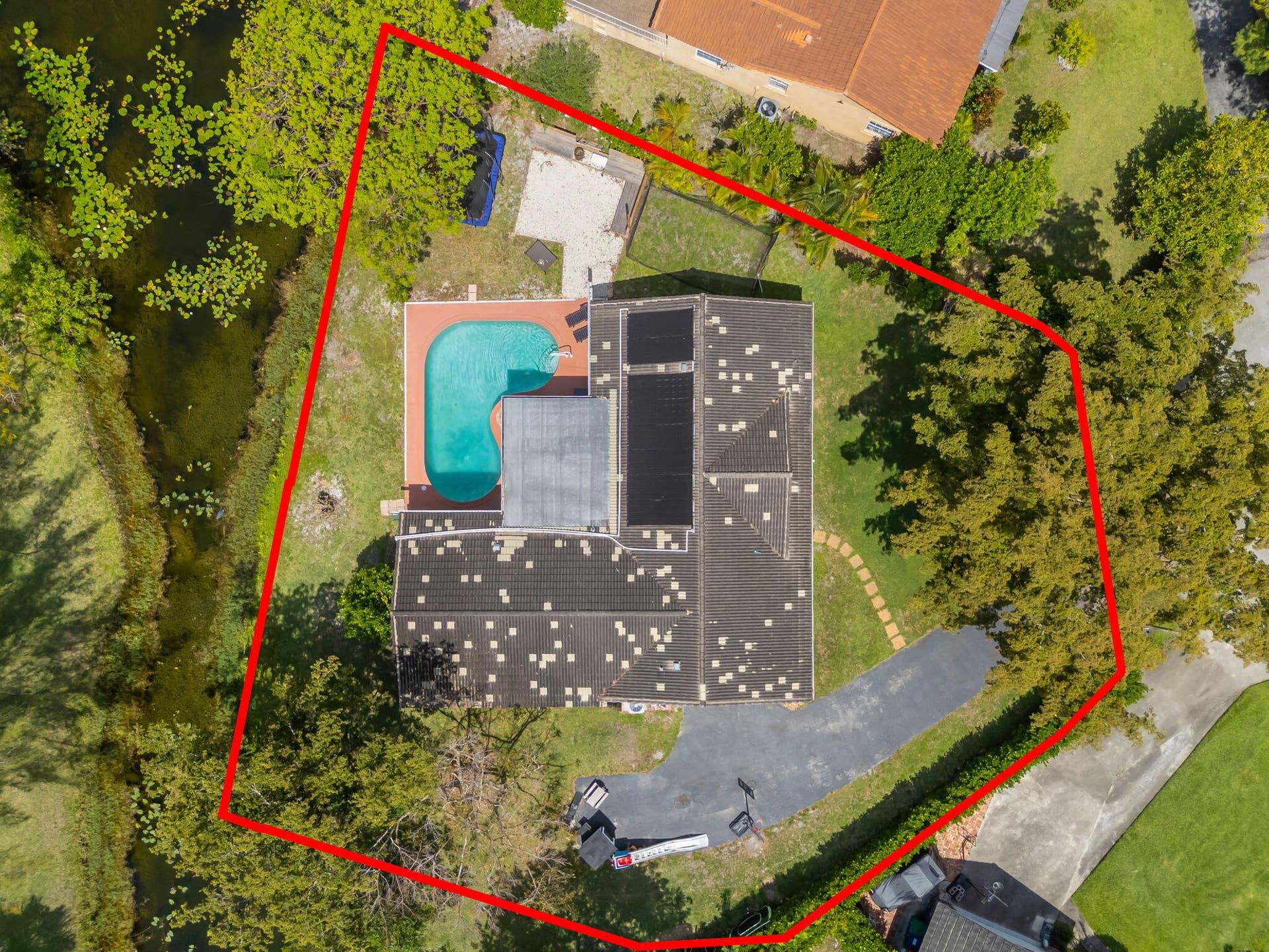 Aerial Approximate Boundary