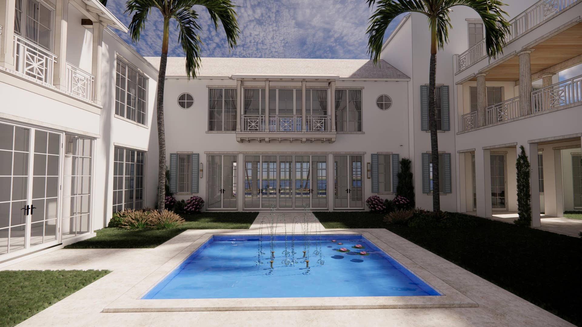 1000a Riviera Isle Drive, Fort Lauderdale, FL 33301 Courtyard 01-Balcony