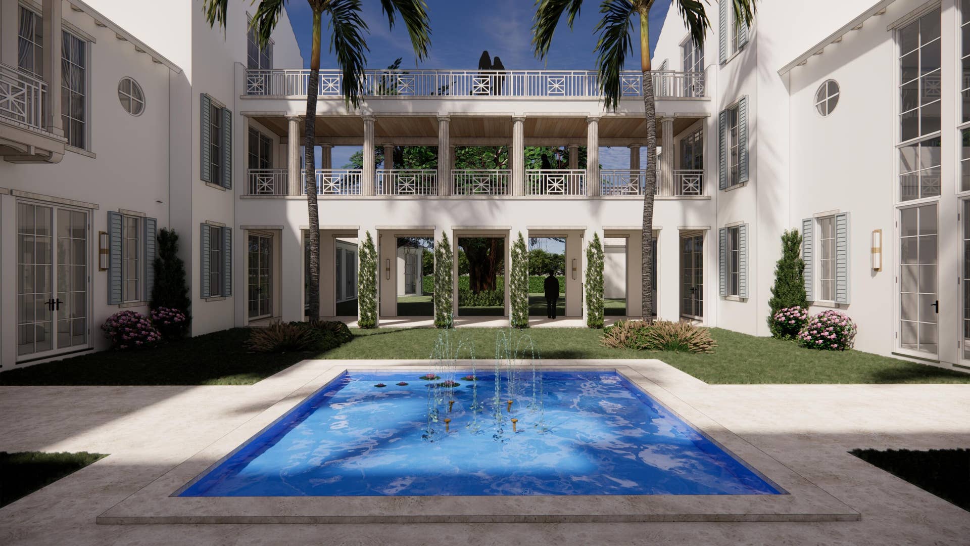 1000a Riviera Isle Drive, Fort Lauderdale, FL 33301 Courtyard 03-Walkway