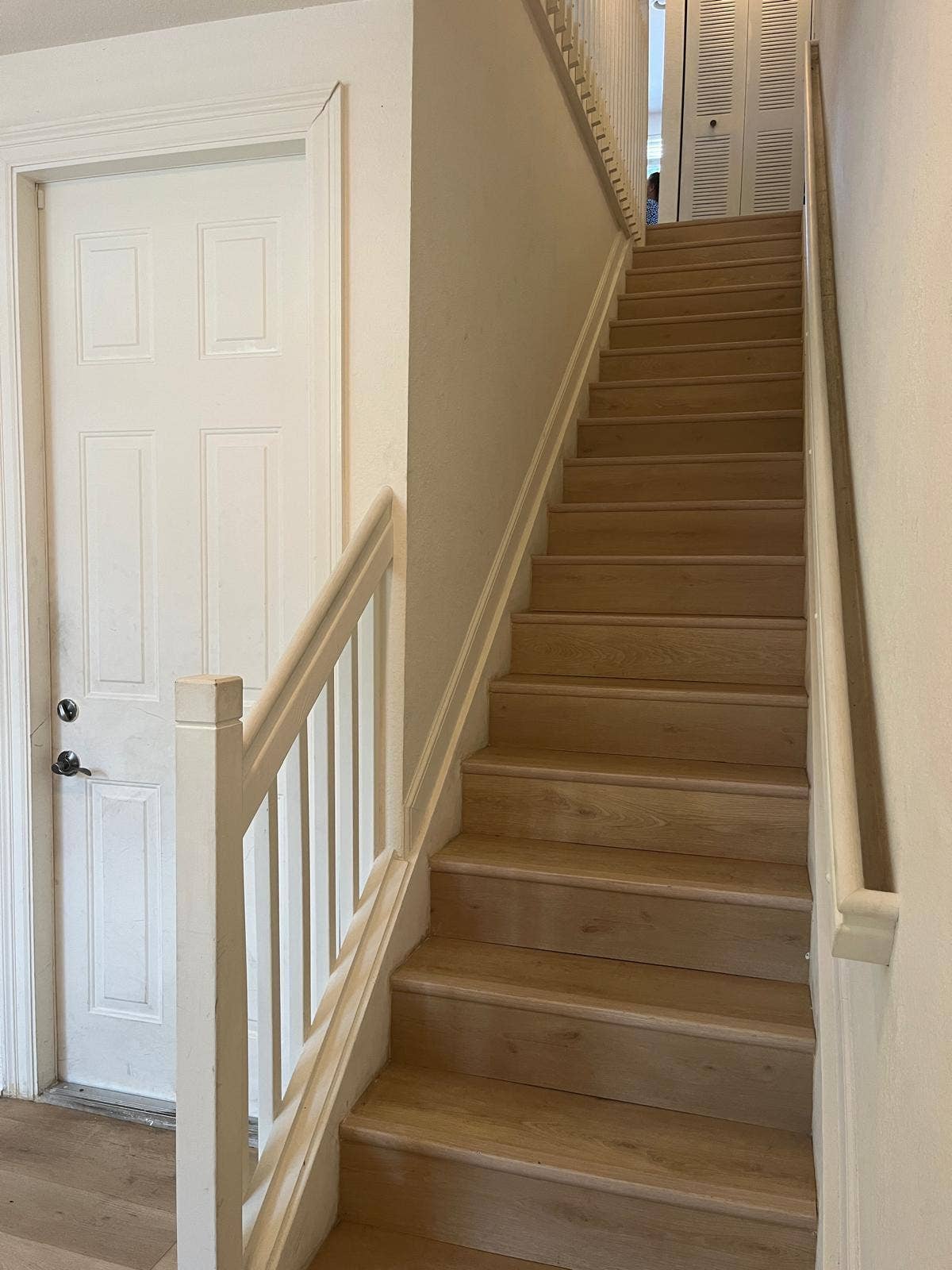 767 MILLBRAE Court, #2, West Palm Beach, West Palm Beach, FL 33401 Stairs leading to 2nd floor from entry