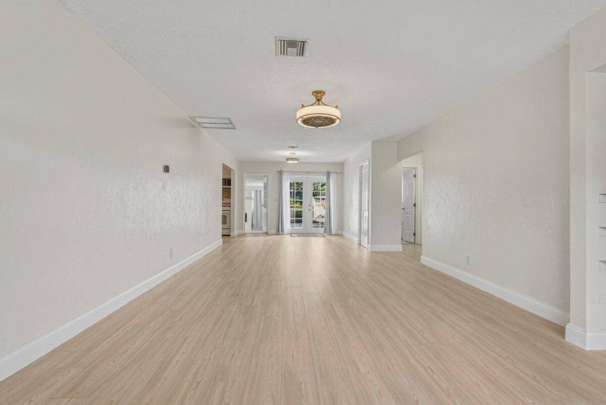 View from front door Living/Dining room