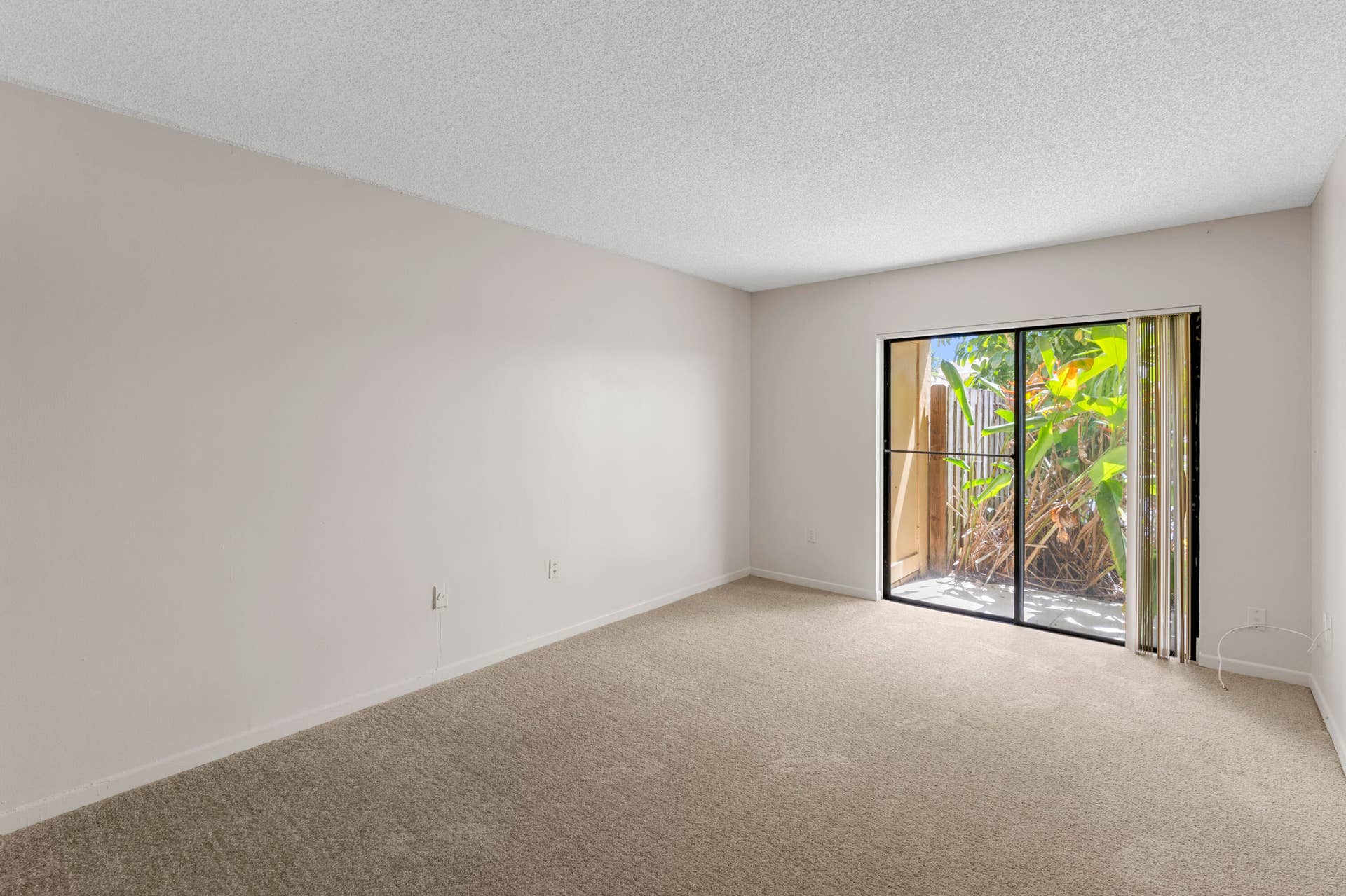 Living room w/ views of lake