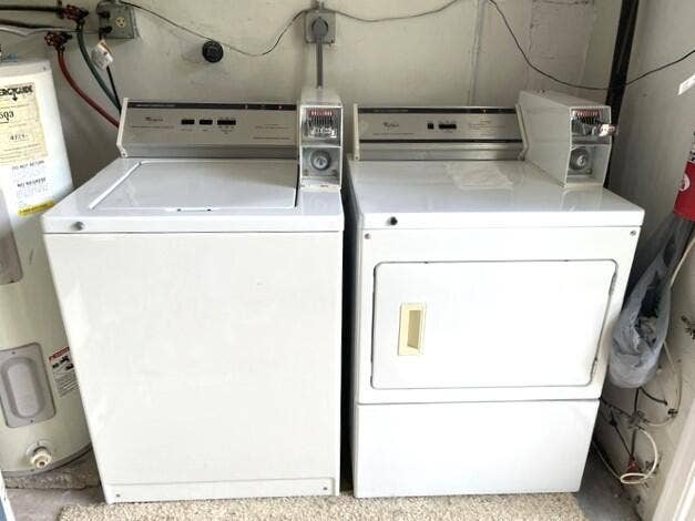 237 HIGH POINT Court W, #A, Delray Beach, FL 33445 Shared coin operated washer and dryer
