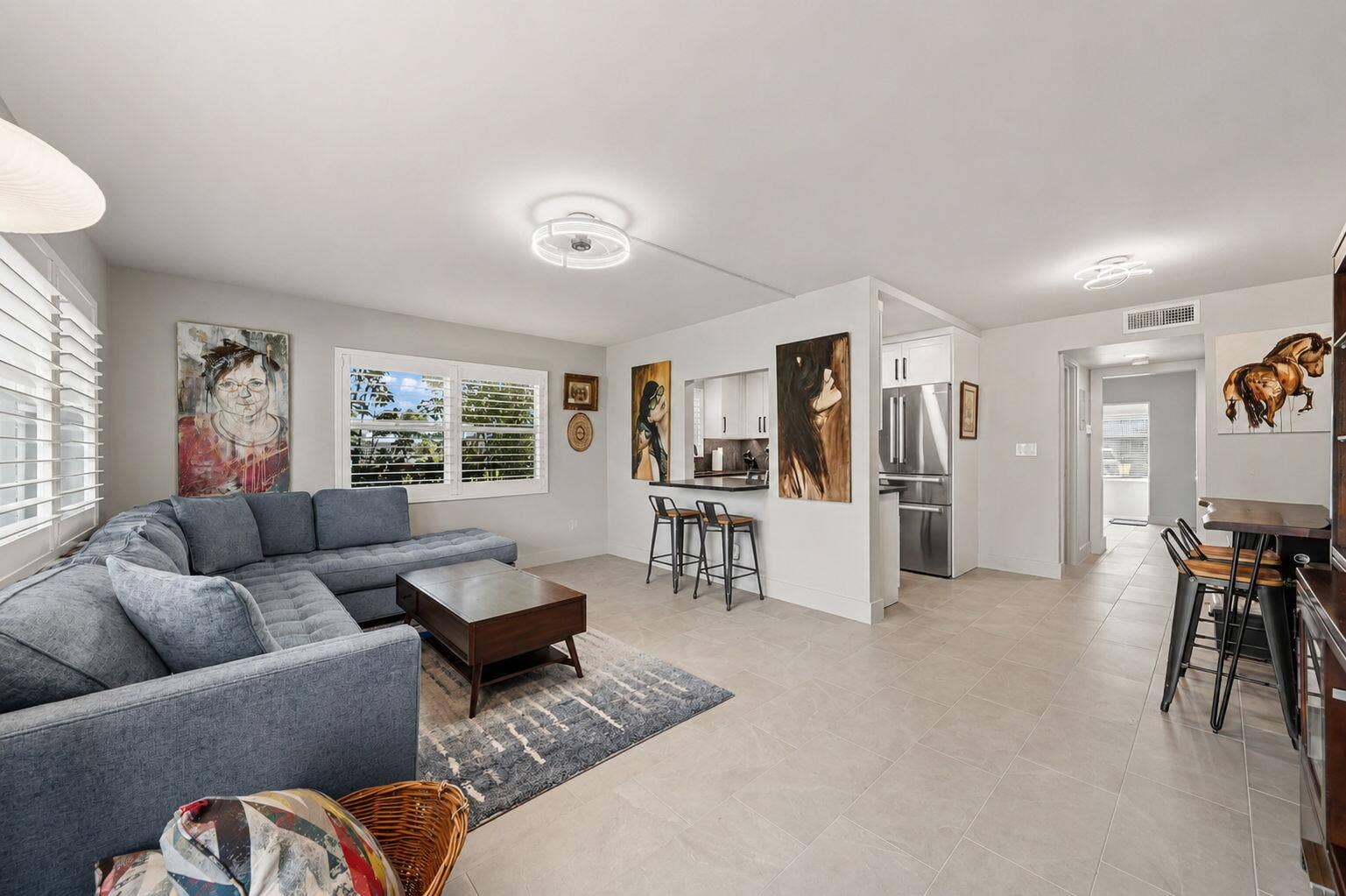 135 ANDOVER F, West Palm Beach, FL 33417 Living/Dining Area