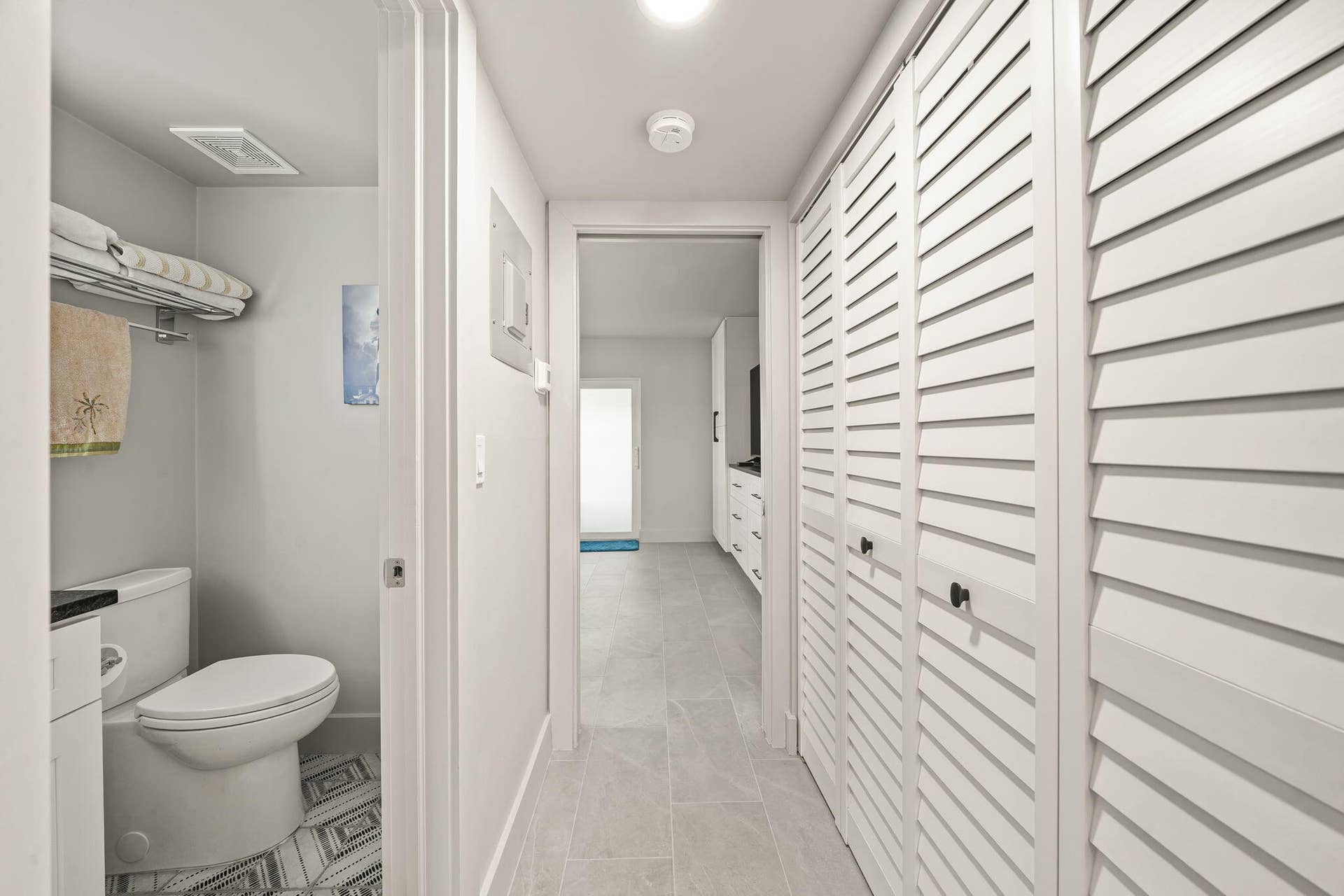 135 ANDOVER F, West Palm Beach, FL 33417 View from hallway