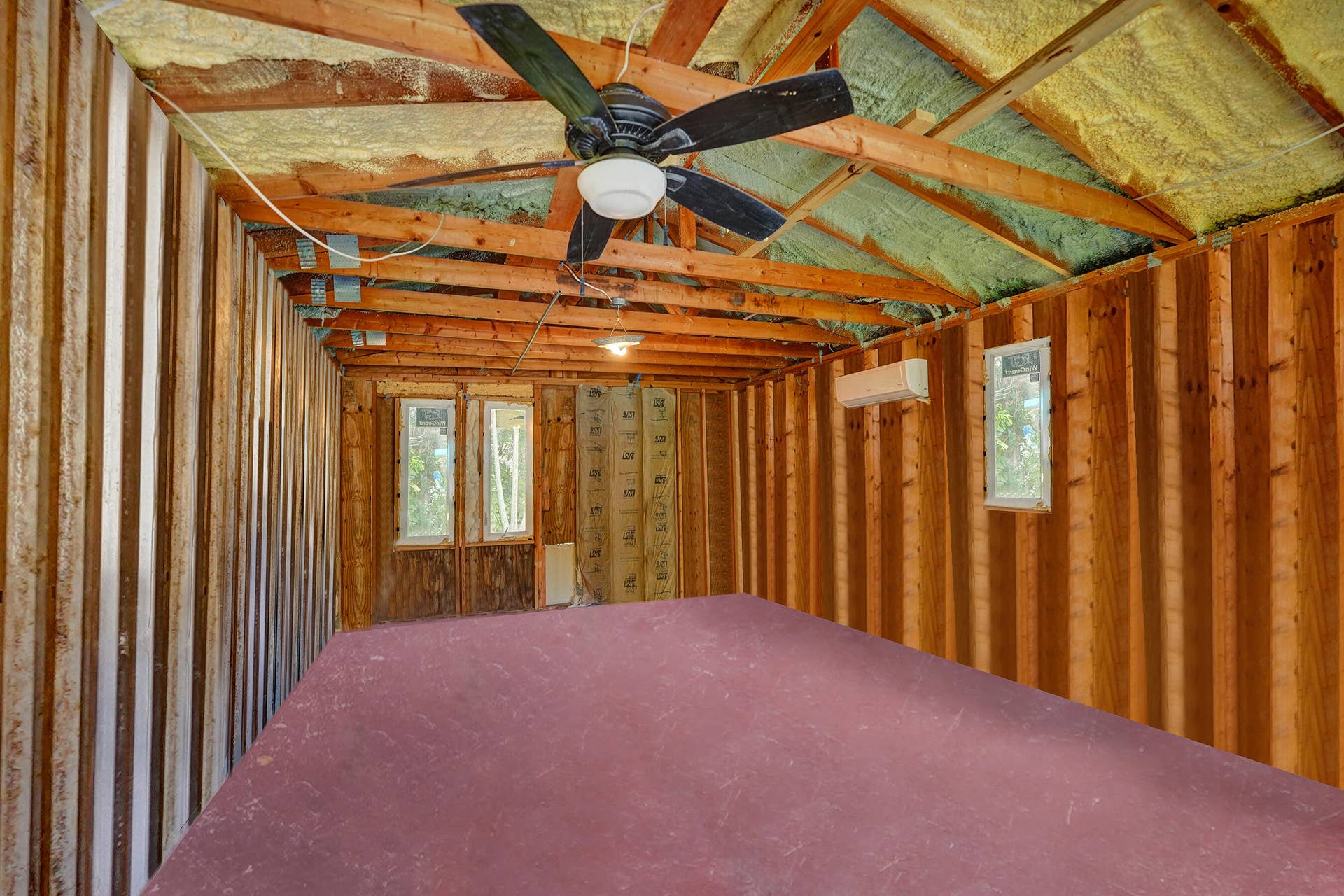 Plus a detached workshop or office-unfinished with AC and electric