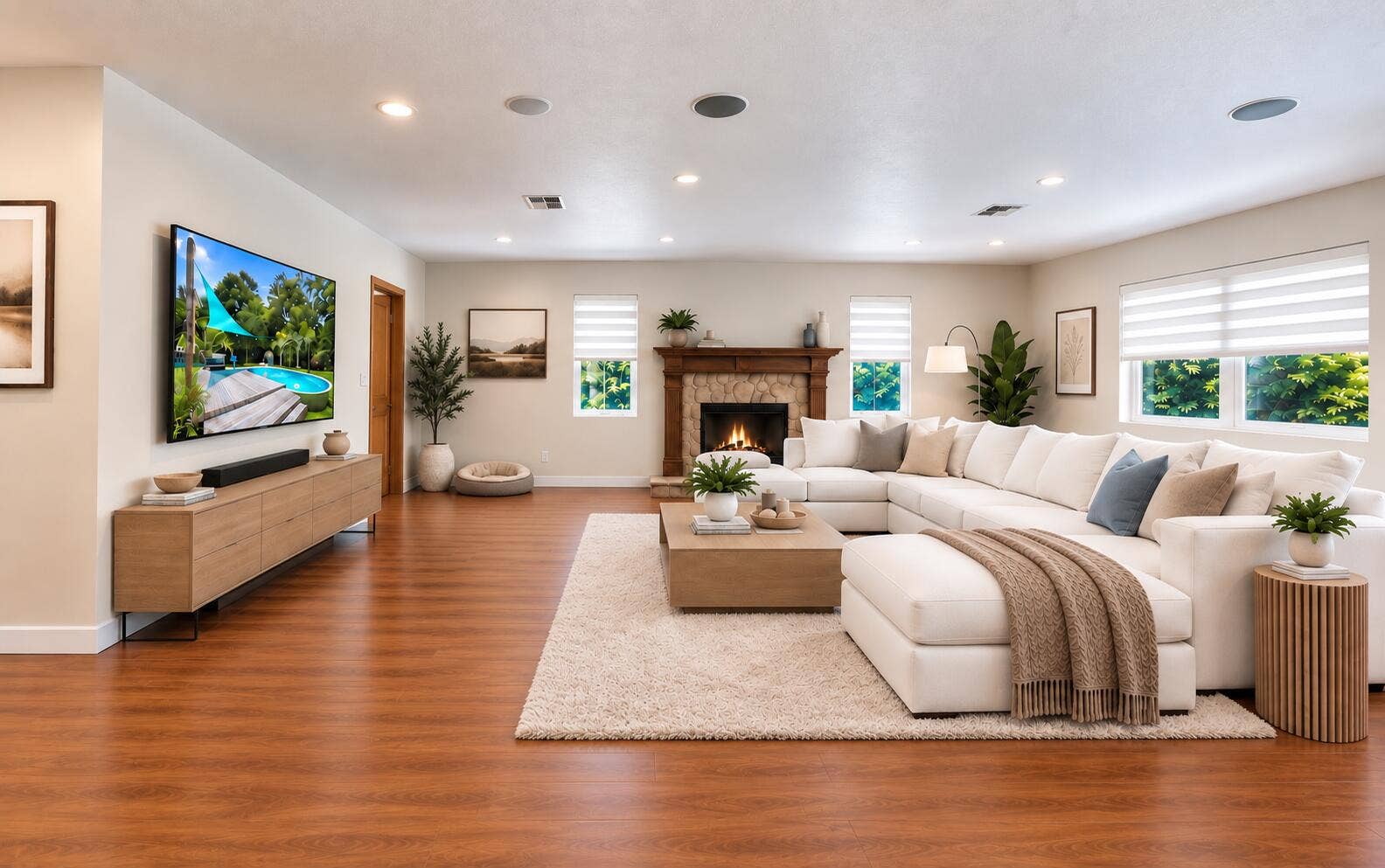 2 Acre pool home with 6 bedrooms + office in Davie/Cooper City with guest house and NO Hoa!