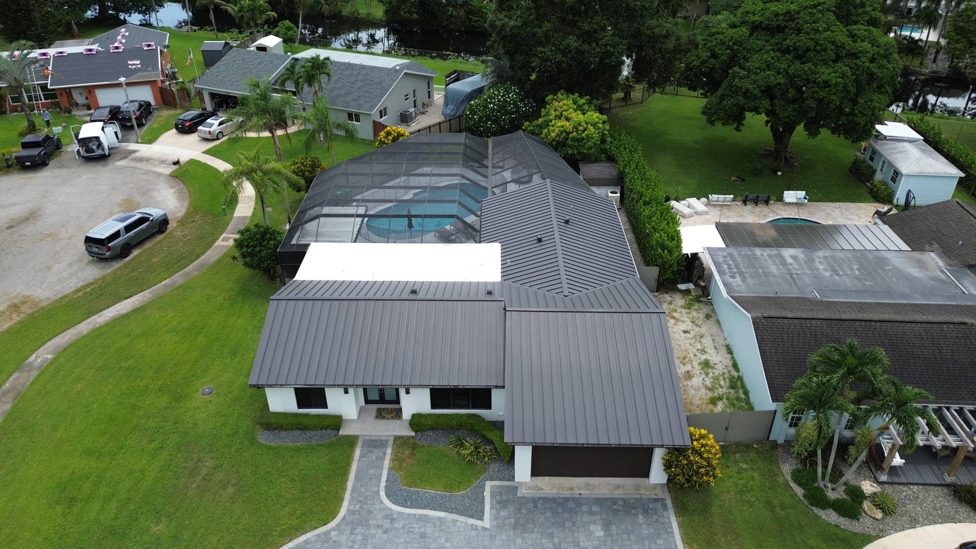 5061 SW 87TH Terrace, Cooper City, FL 33328 Front Drone