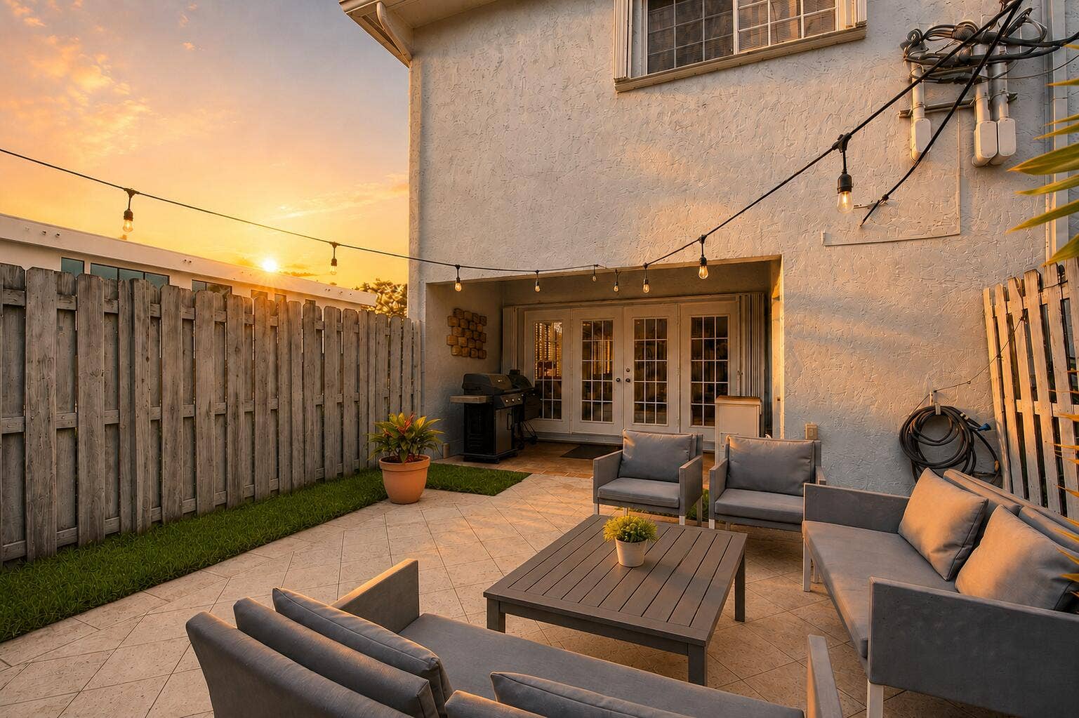 917 NE 3RD Street, #9, Fort Lauderdale, Fort Lauderdale, FL 33301 Private outdoor patio featuring a patterned concrete surface