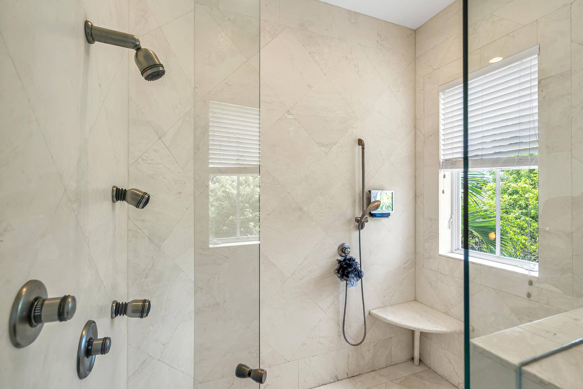 primary bathroom shower