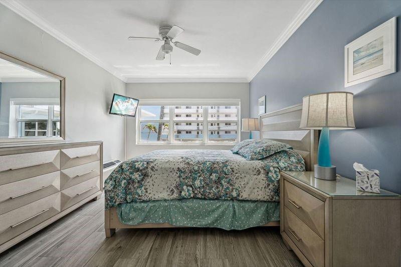 315 Van Buren Street, #205B, Hollywood, FL 33019 Bedroom is large with walk in closet - separate a/c