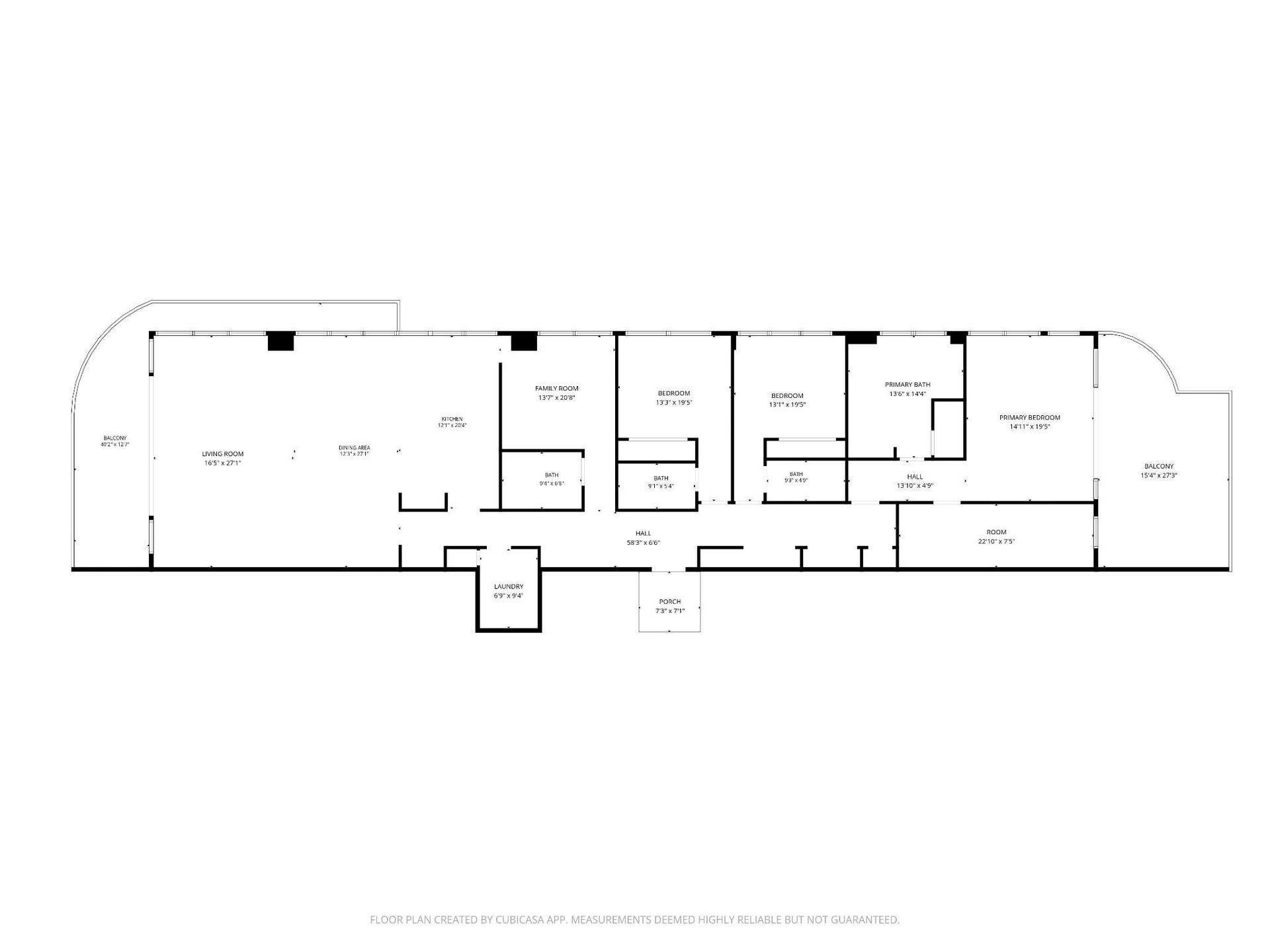 2D Floor plan for 3008 Alhambra Street