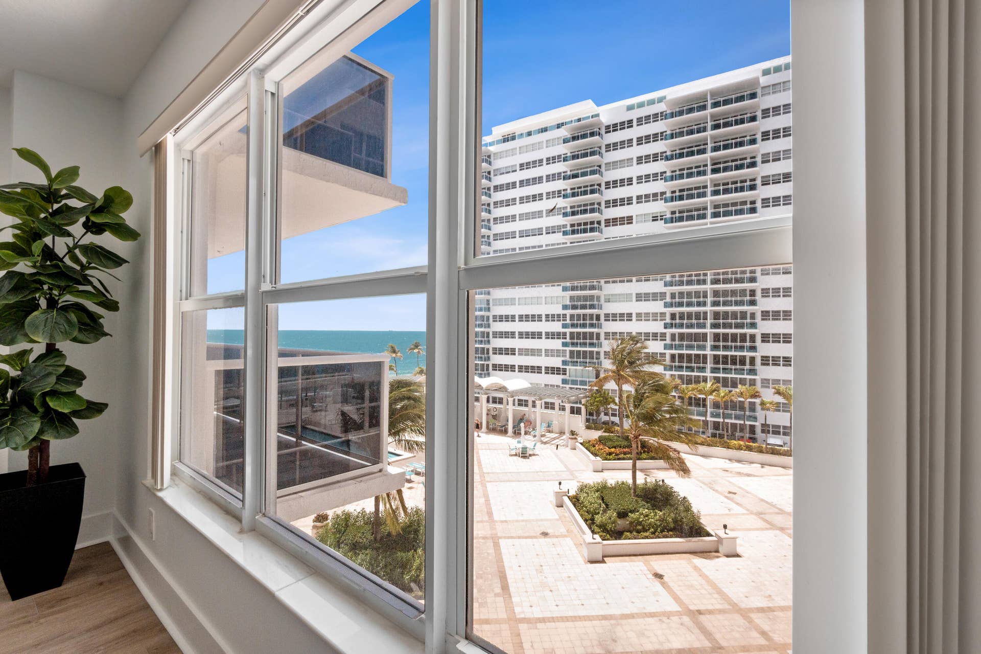 3500 Galt Ocean Drive, #404, Fort Lauderdale, FL 33308 Bedroom Window