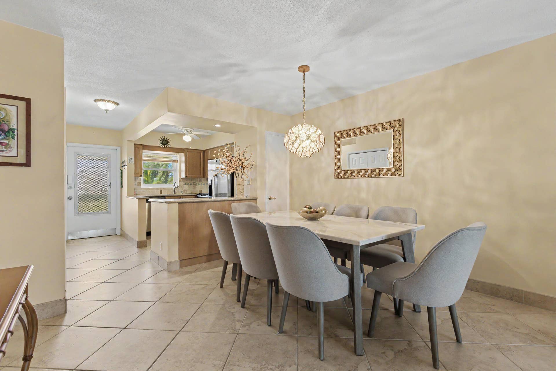 298 SE 6th Avenue, #18, Pompano Beach, FL 33060 open kitchen, dining, living concept