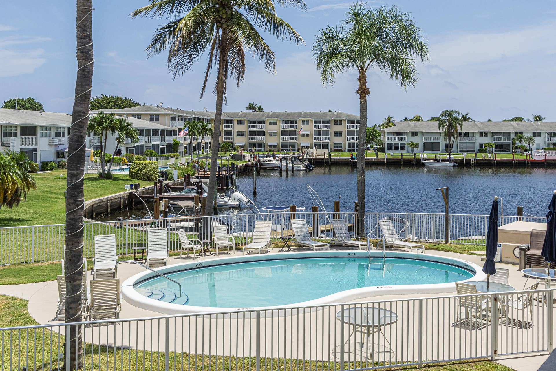 298 SE 6th Avenue, #18, Pompano Beach, FL 33060 Lovely pool overlooking the water.