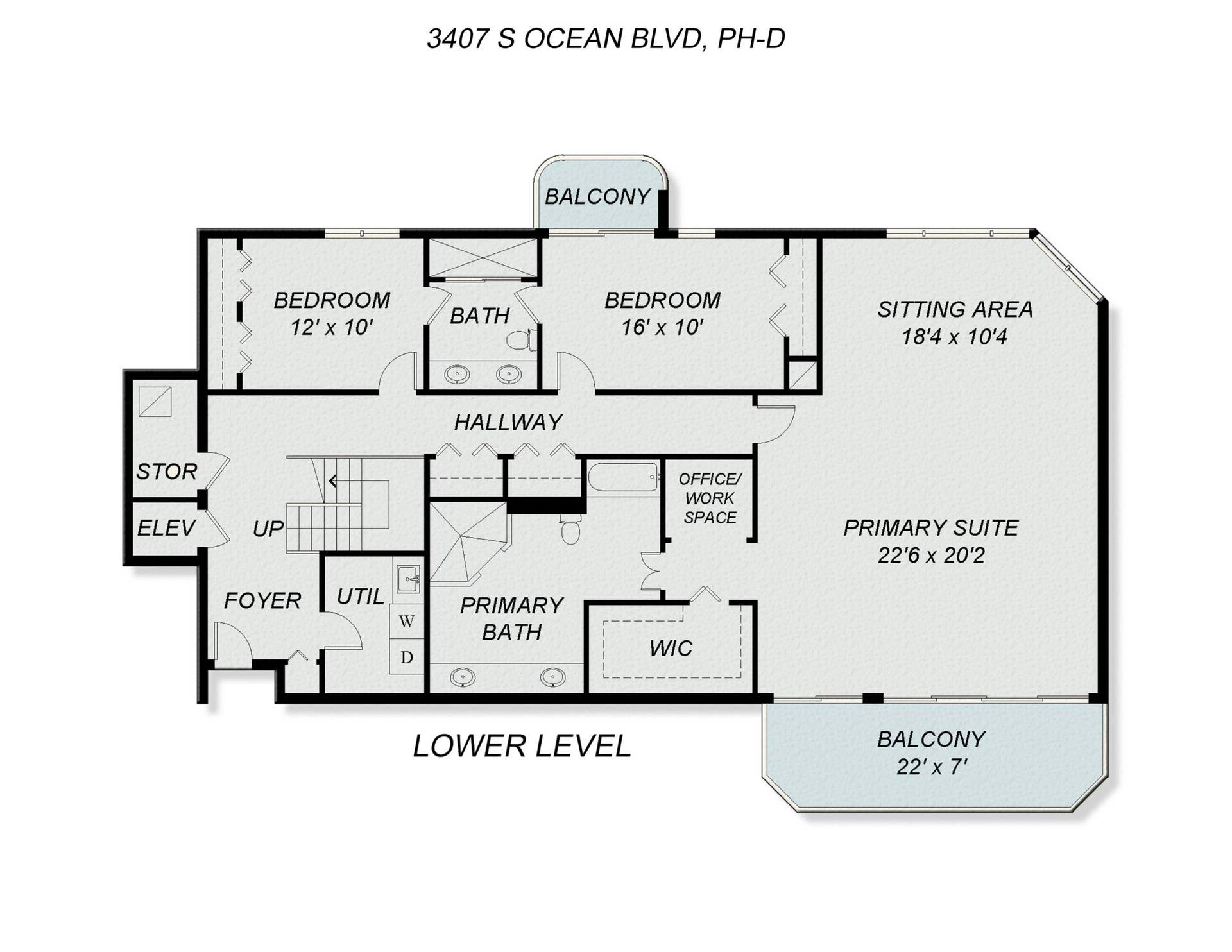 3407 S OCEAN BLVD PH-D 2
